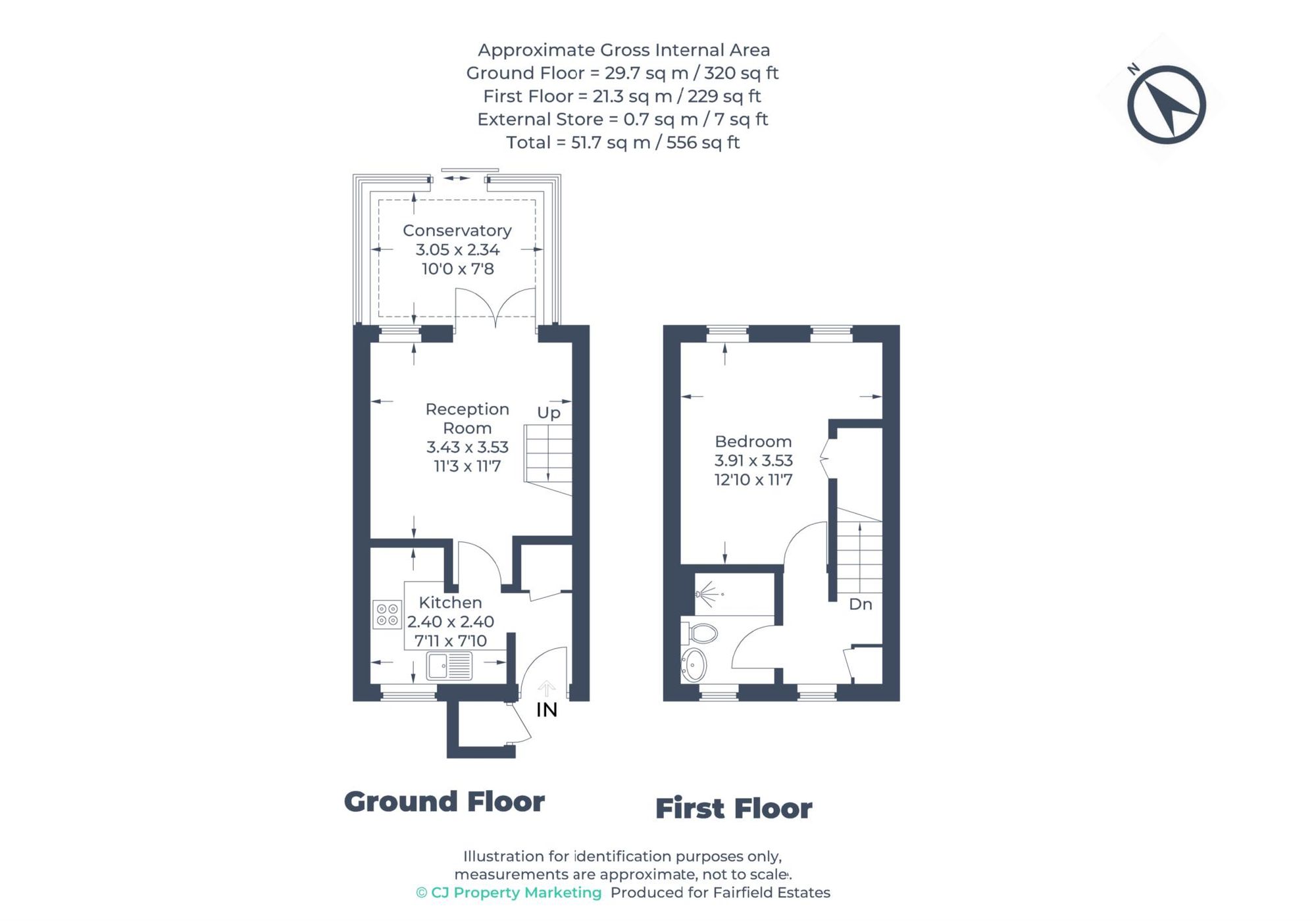 12 St. Martins Close, Watford floorplan