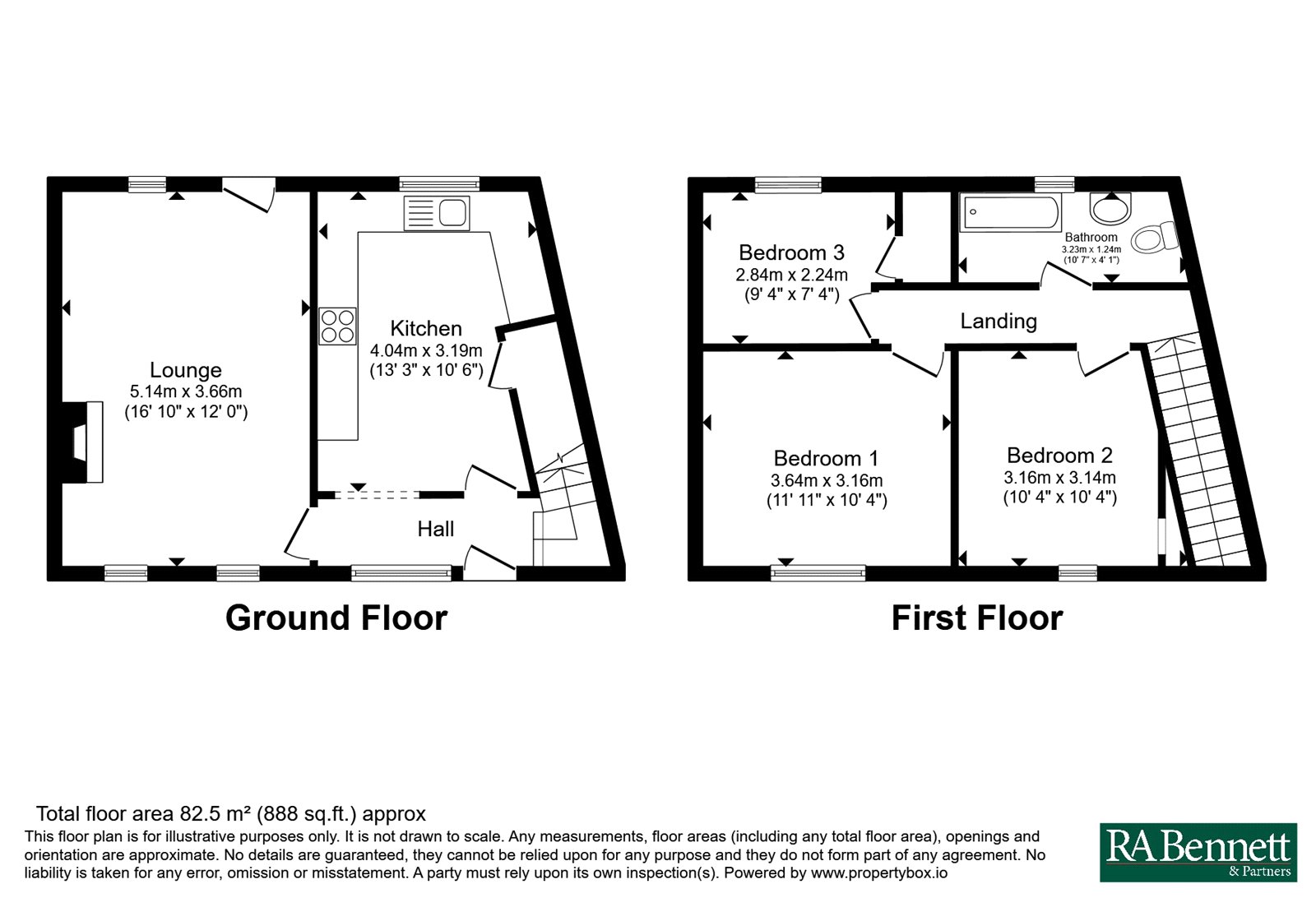 3, Foxes Row, Moreton-in-Marsh floorplan