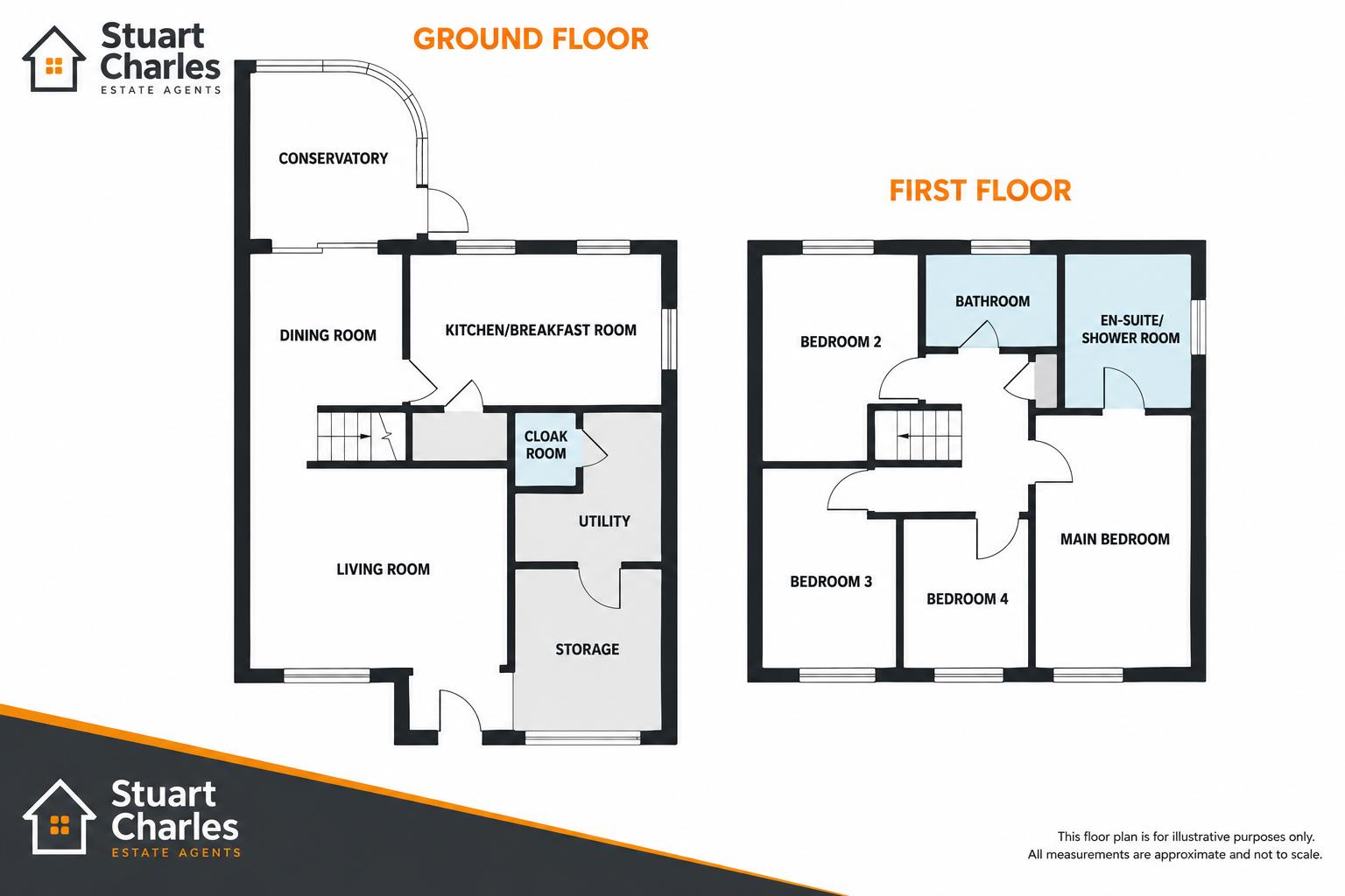 16, Stonepit Drive, Market Harborough floorplan