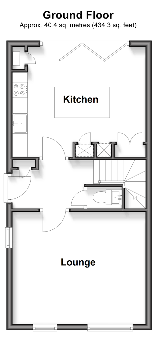 Slindon Avenue, Peacehaven floorplan