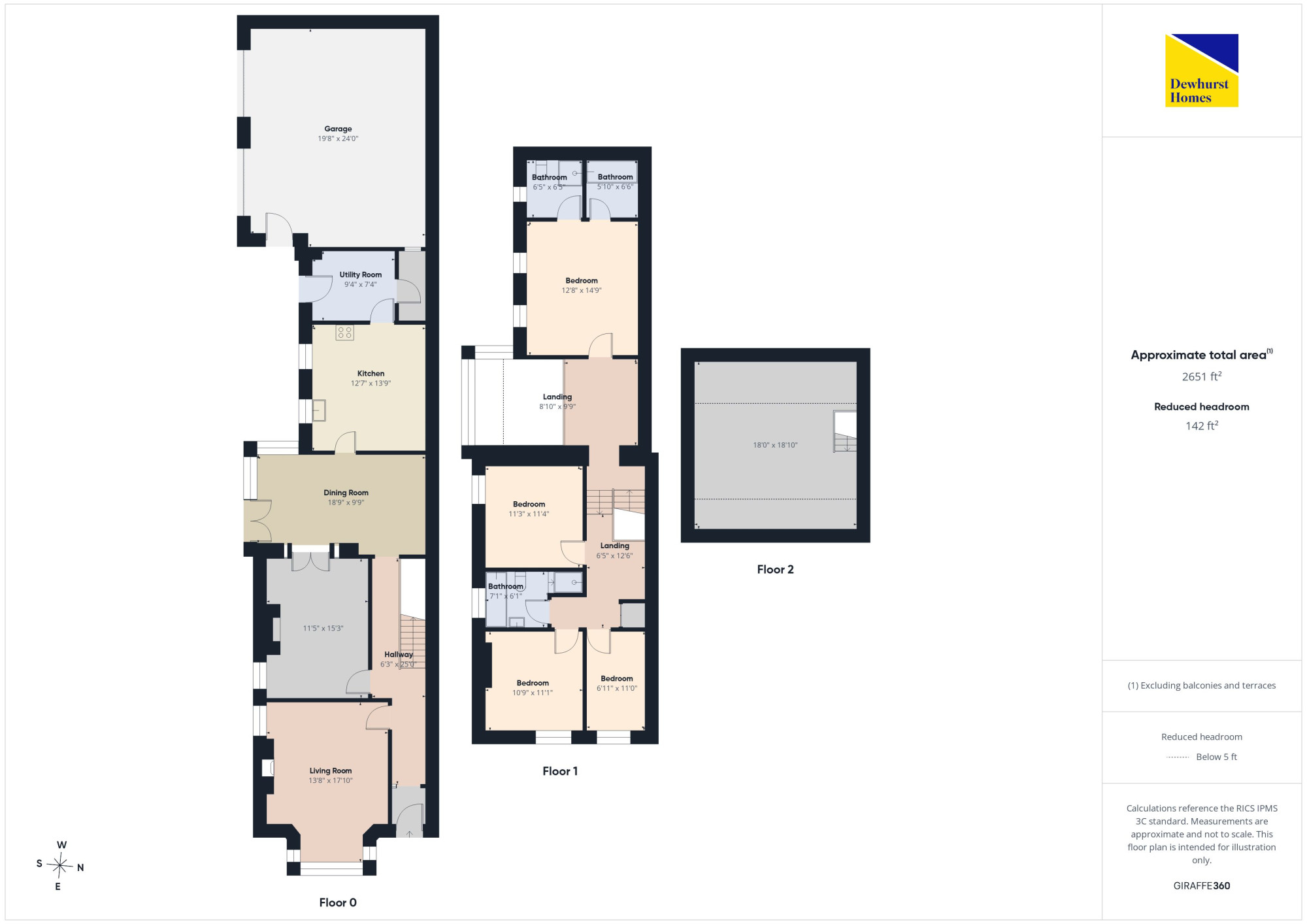 10, Chapel Hill, Longridge floorplan