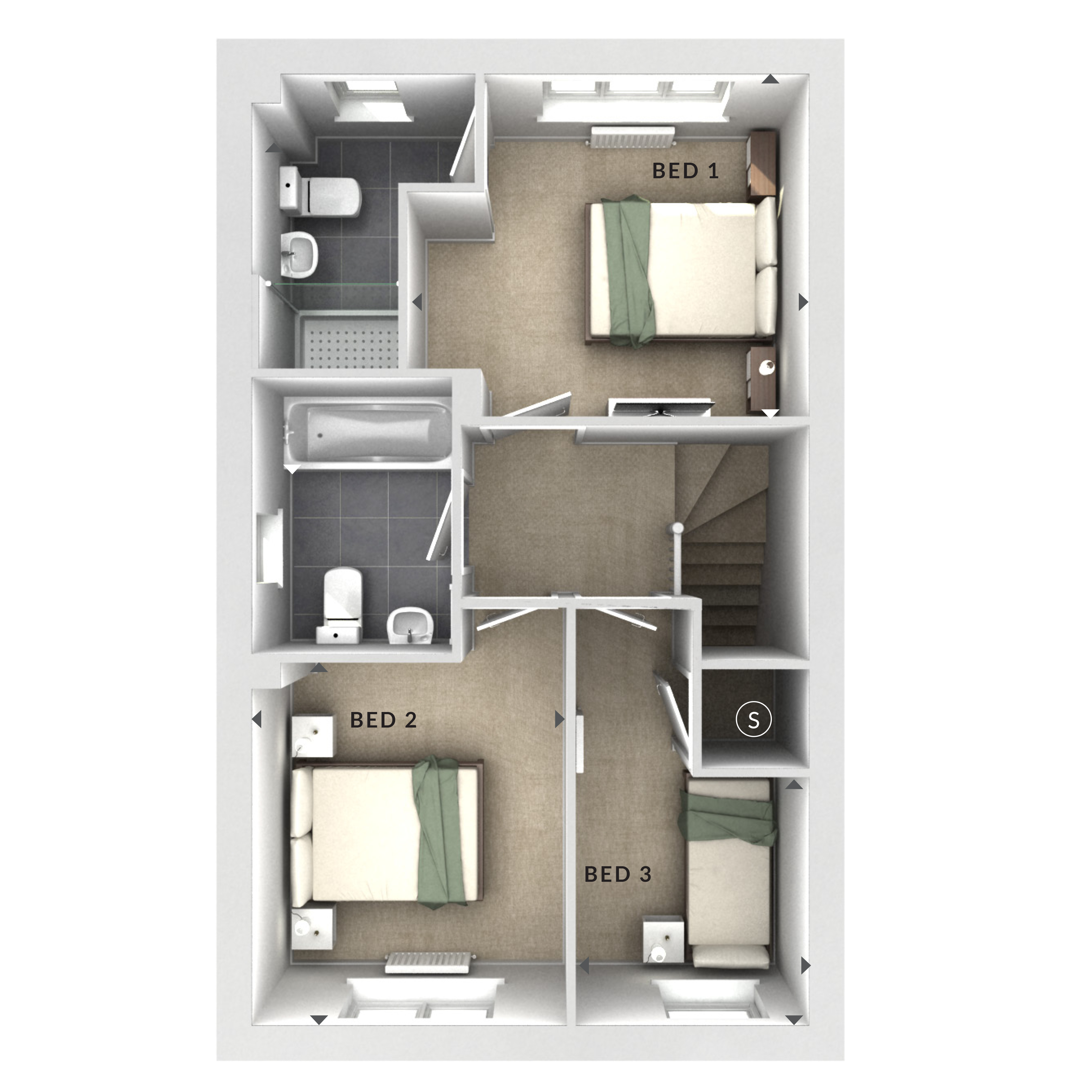 125, South Lane, Widnes floorplan