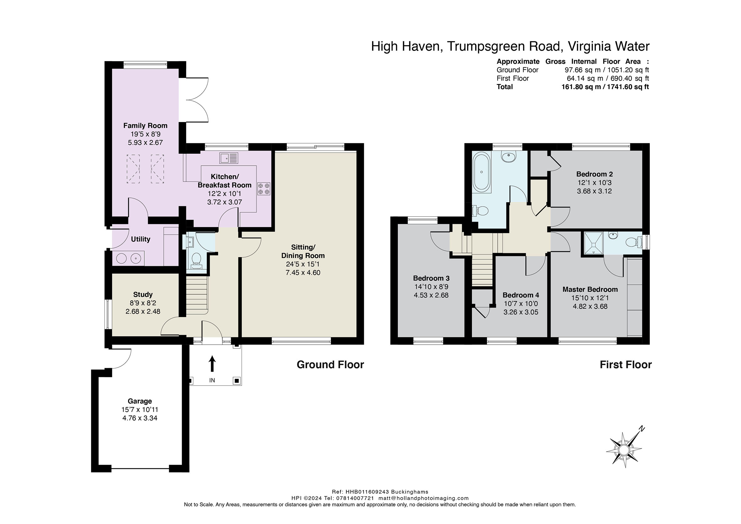 High Haven, Trumpsgreen Road, Virginia Water floorplan