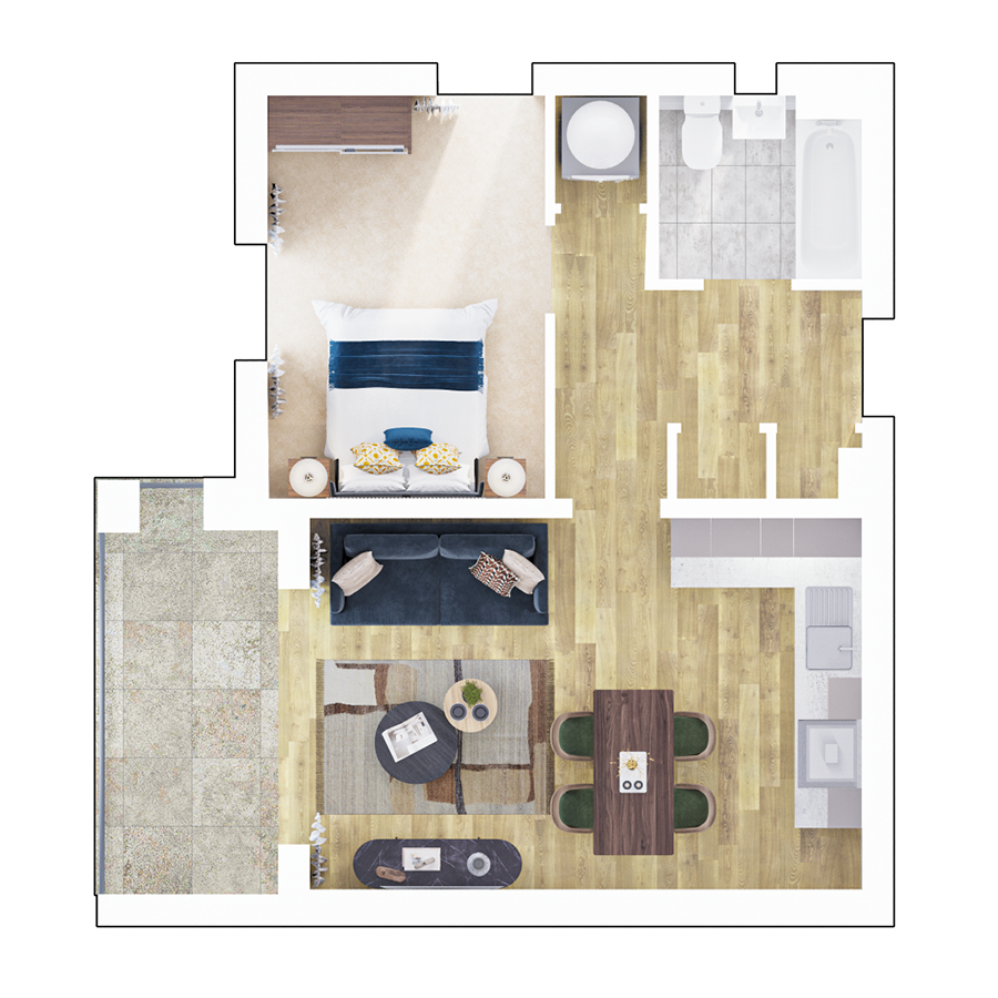 Plot 152, Larkspur, Off Stirling Road, Northstowe floorplan
