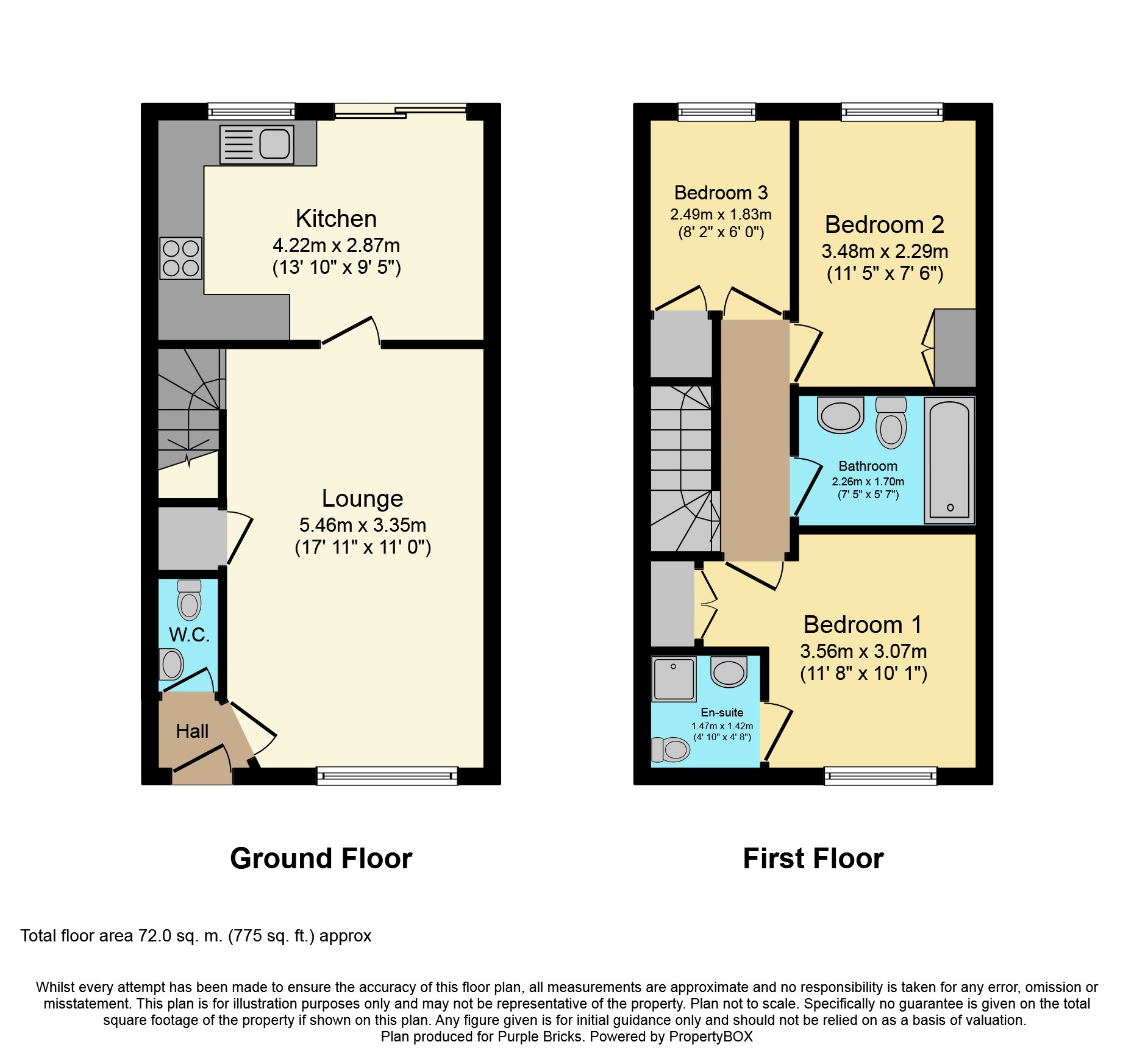 3 Bedrooms Terraced house for sale in Roundhouse Crescent, Peacehaven BN10