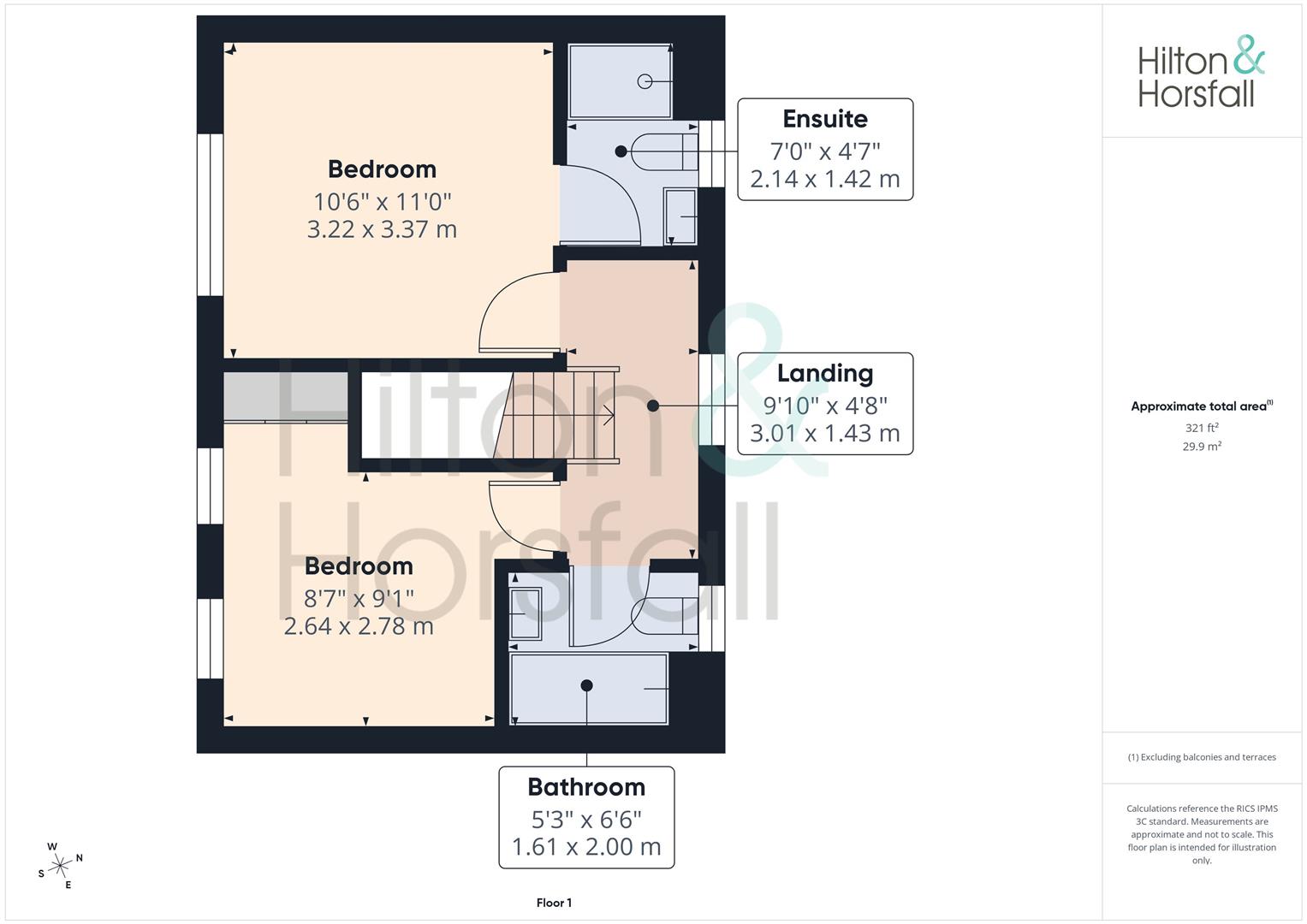 3, Marlon Crescent, Burnley floorplan