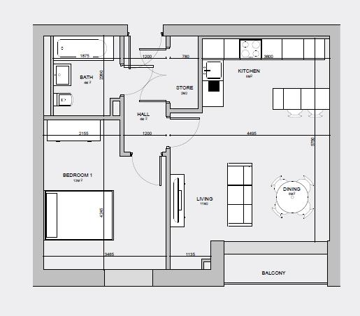 Cross Street, Sale floorplan