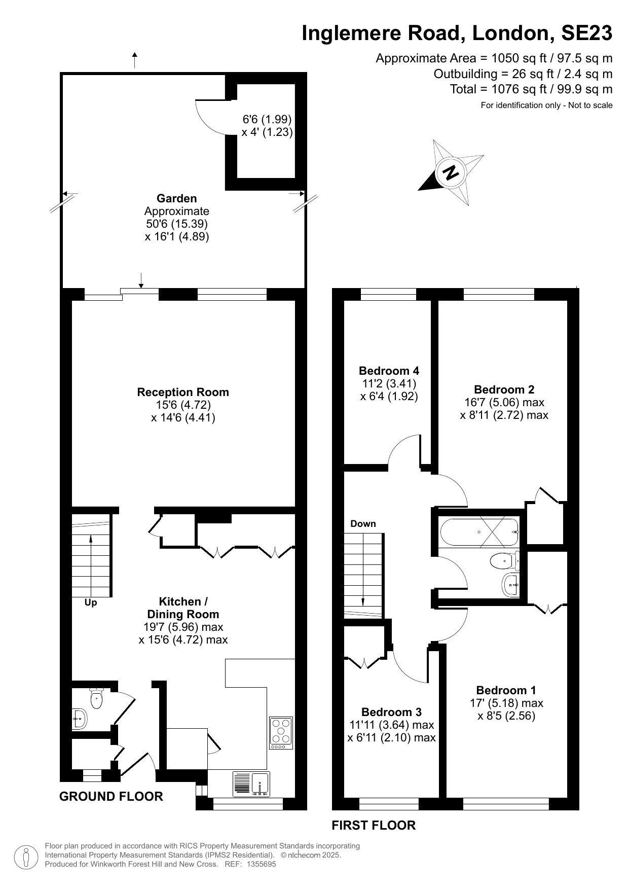 Inglemere Road, London, SE23 floorplan
