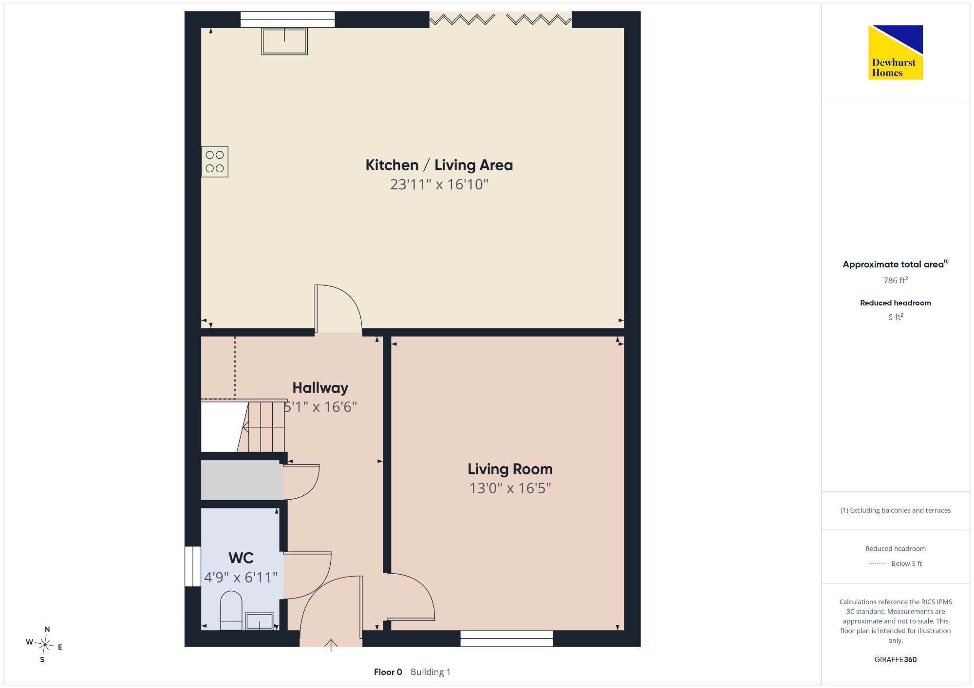 1, Maple Drive, Elswick floorplan