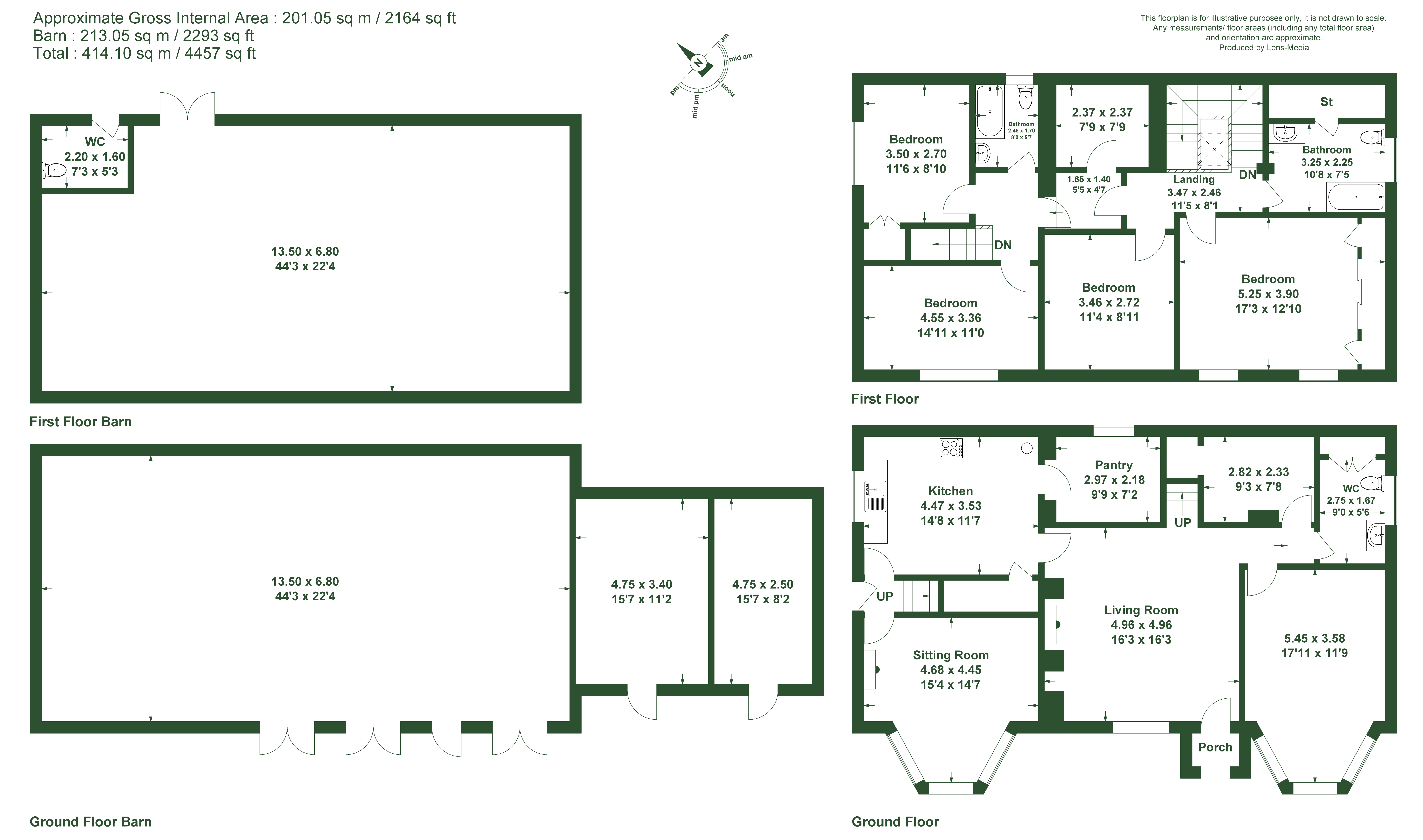 Windermere, Windermere floorplan