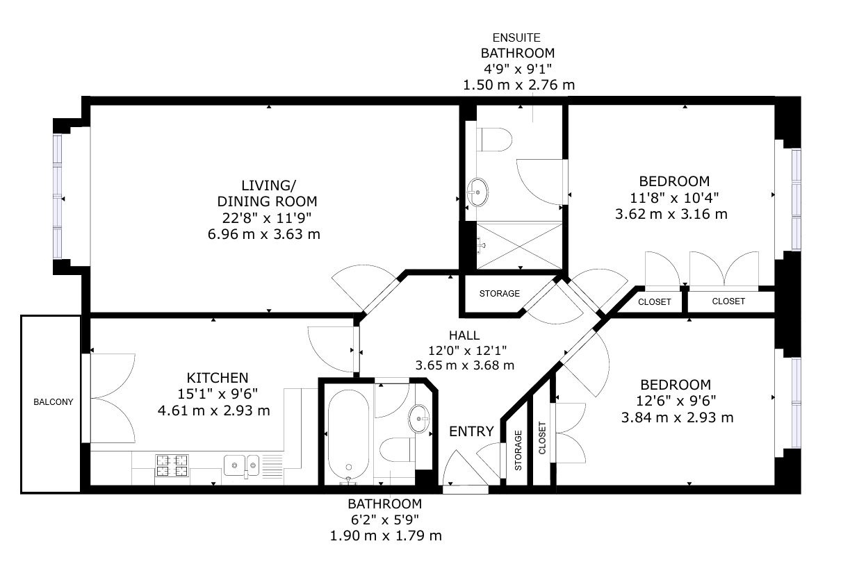 50, Beechwood Gardens, Stirling floorplan