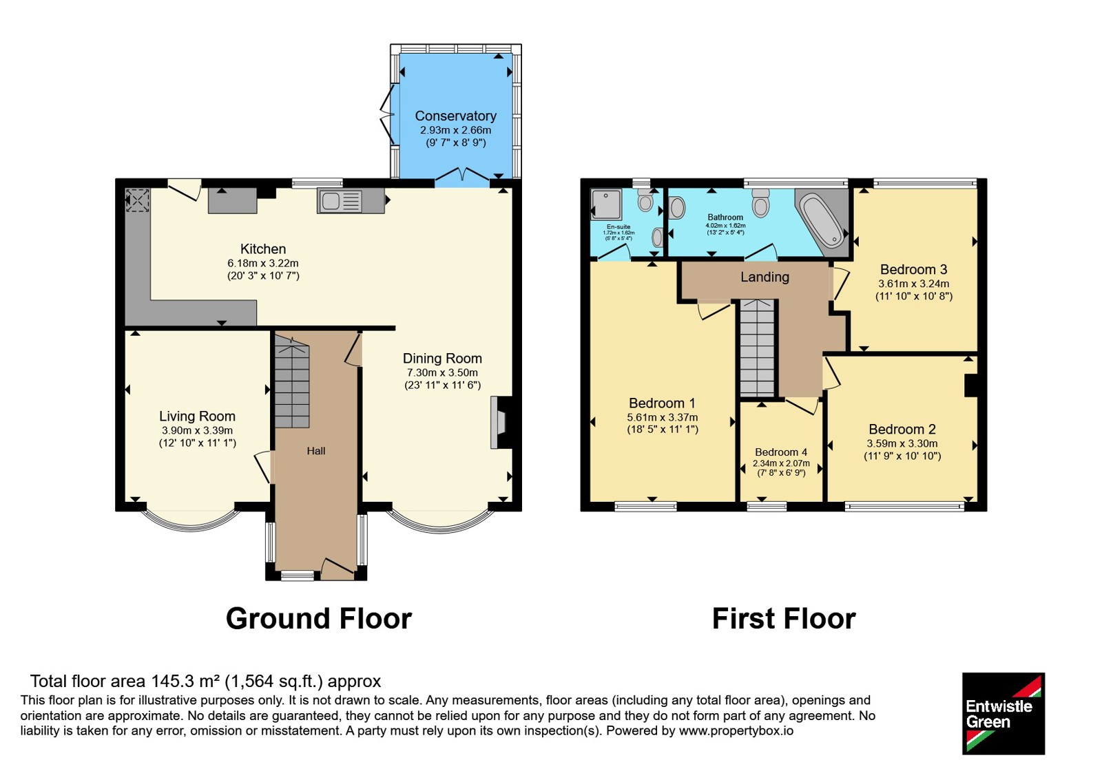78, Pennine Way, Merseyside floorplan