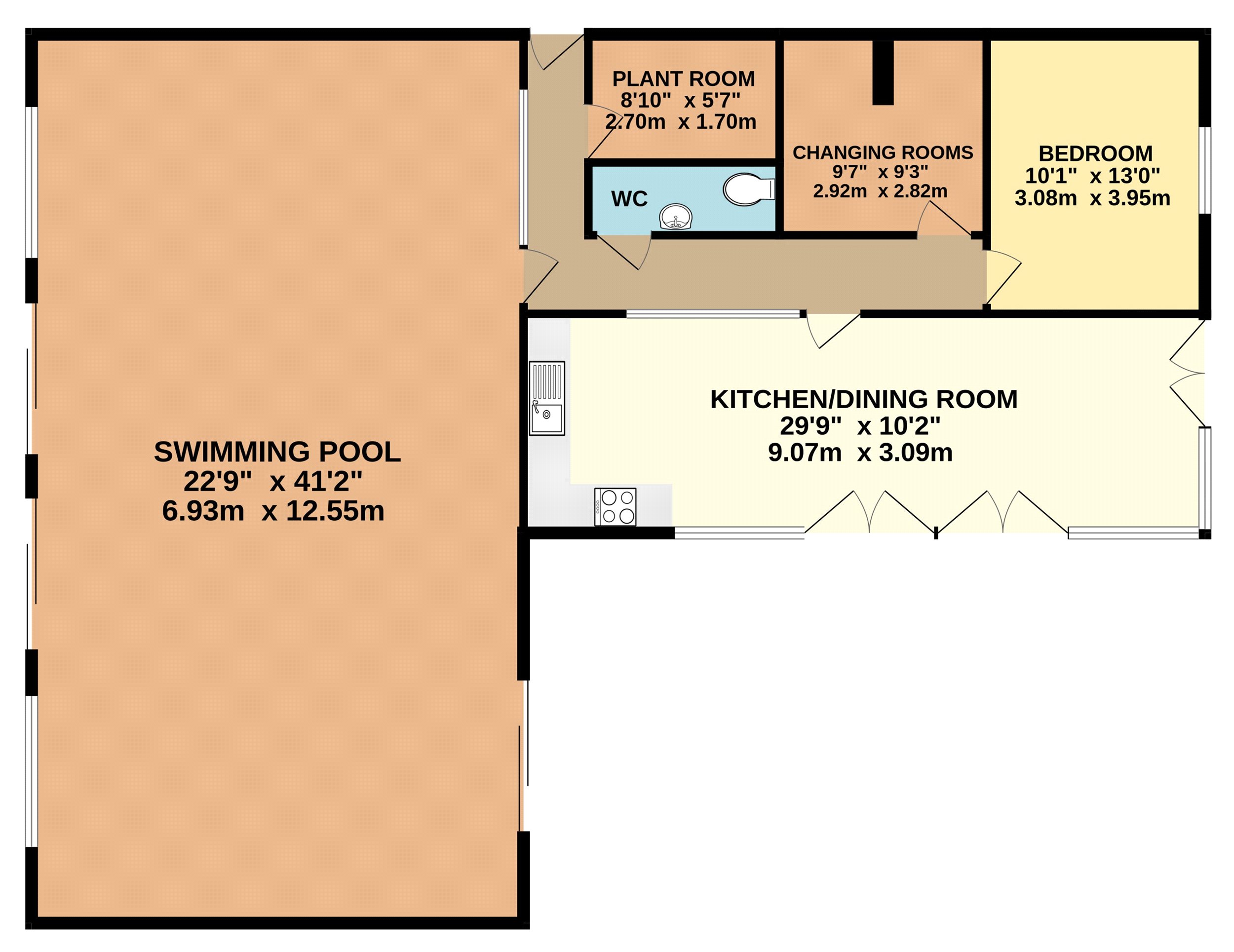Cargibbitt Farm,, Caradon Town, Cornwall floorplan
