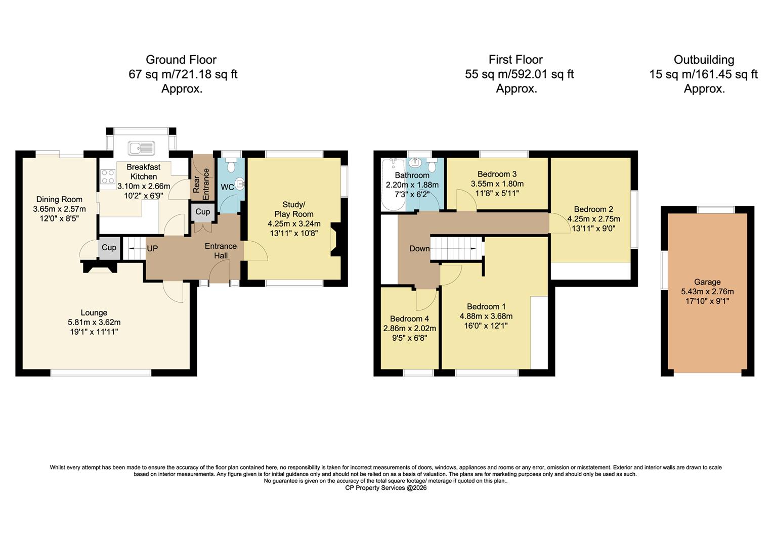 102, Newman Road, Rotherham floorplan