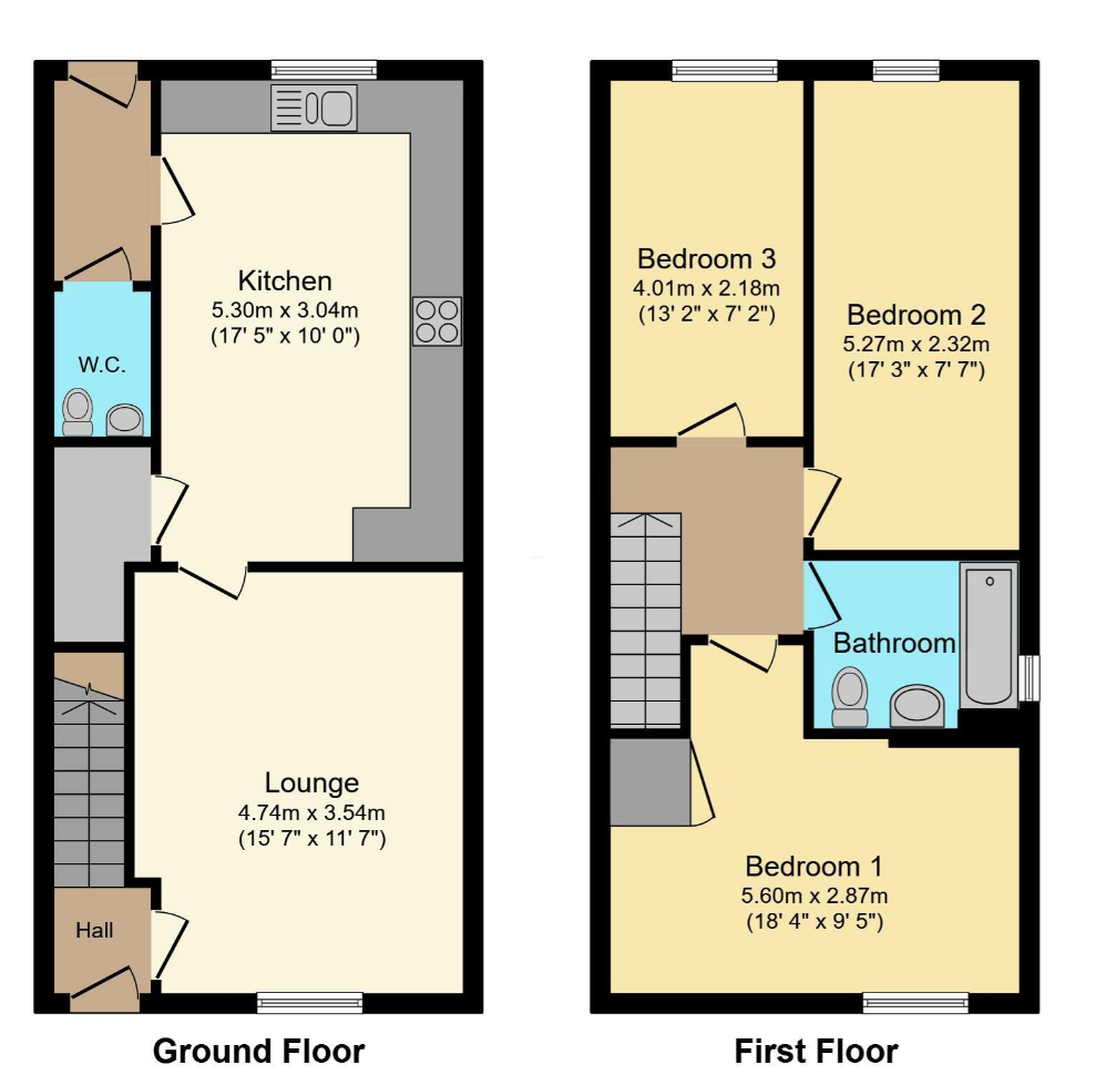 16, Batt Drive, Taunton floorplan