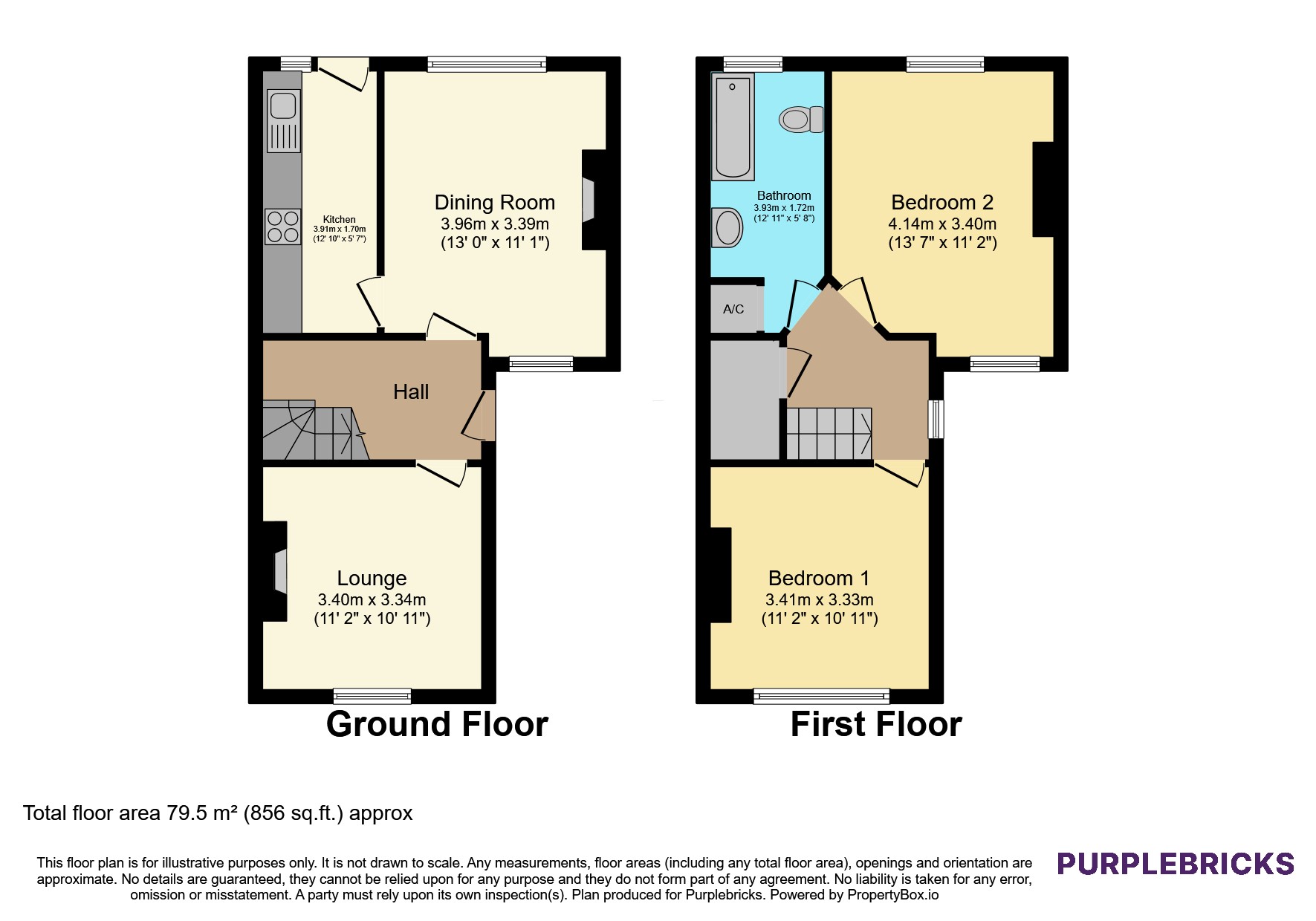 56, Davison Street, Stoke-on-trent floorplan