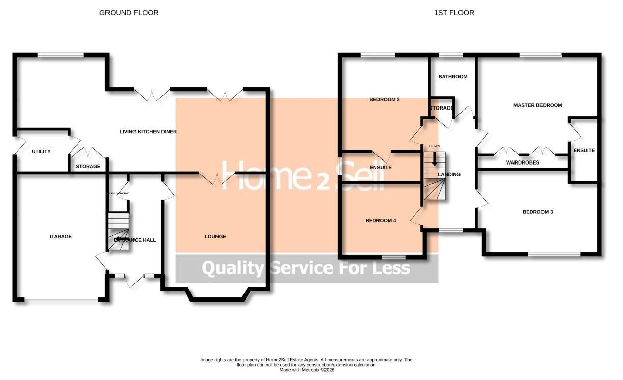 12, Wesley Drive, Matlock floorplan