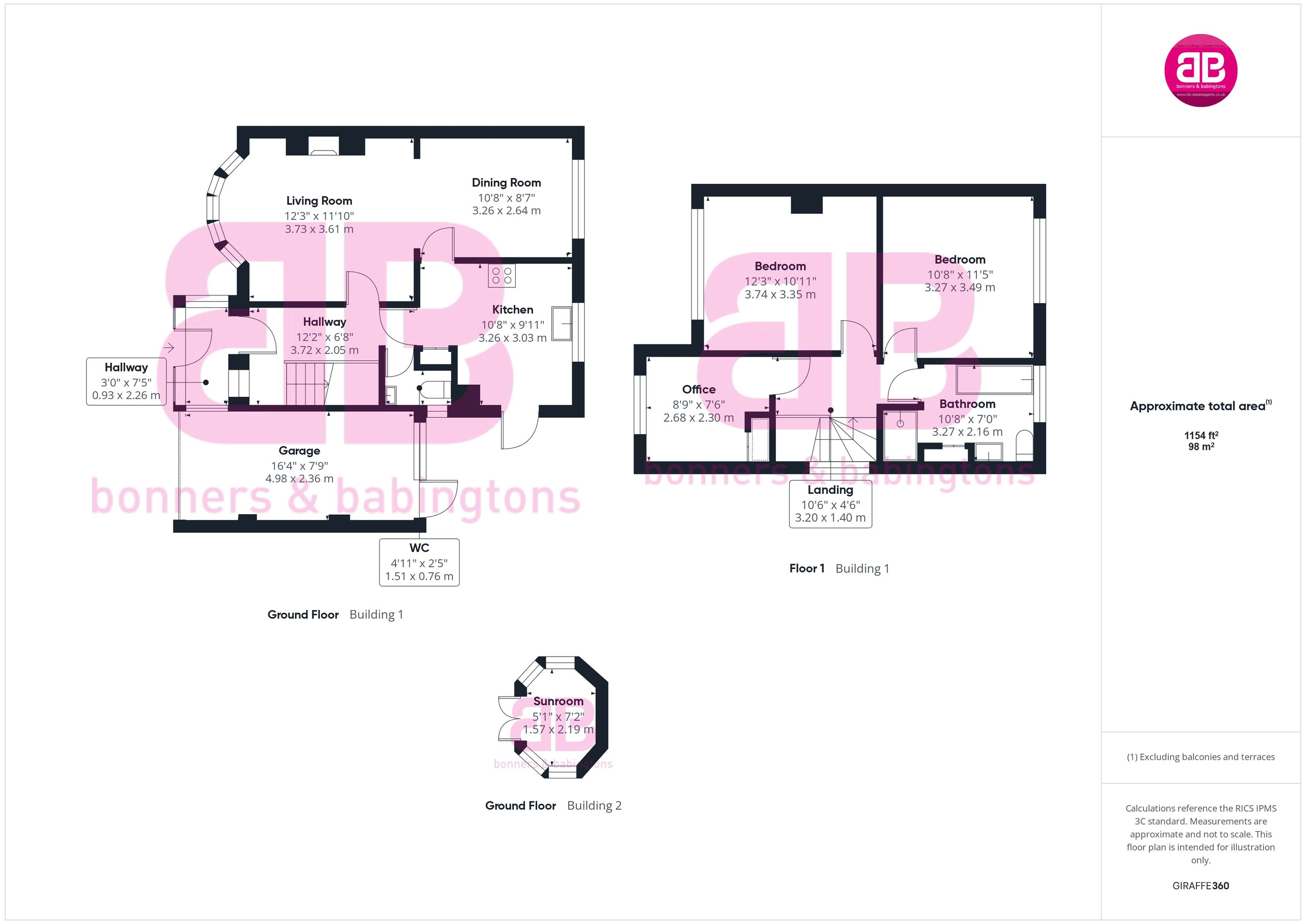 12 Chiltern Close, Princes Risborough floorplan