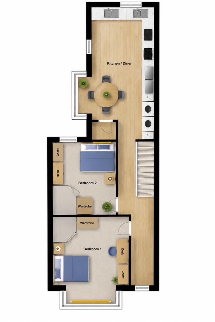 Room 1, 56, Honiton Road, Southend-On-Sea floorplan