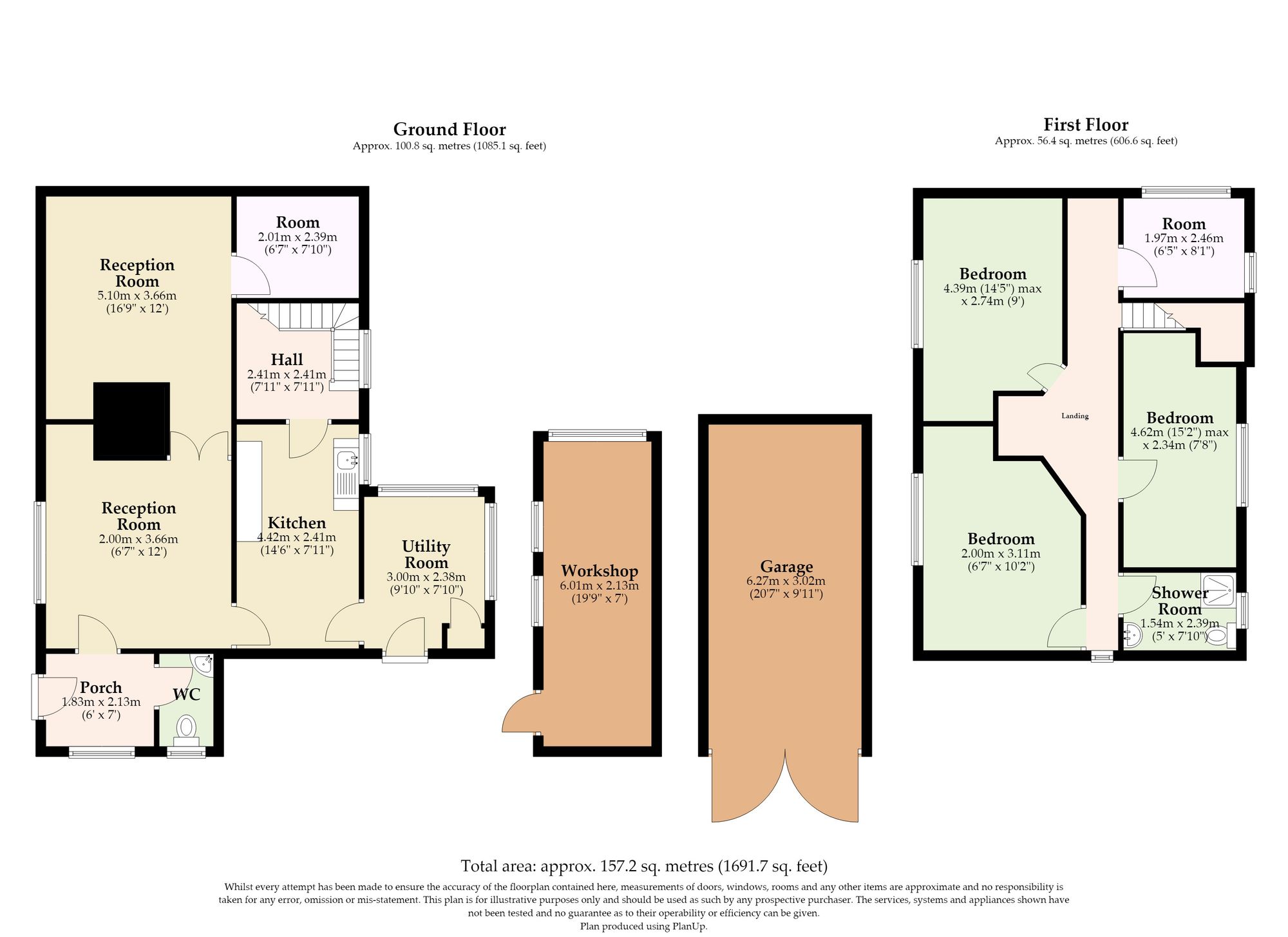 3 Elmham Road, Dereham floorplan
