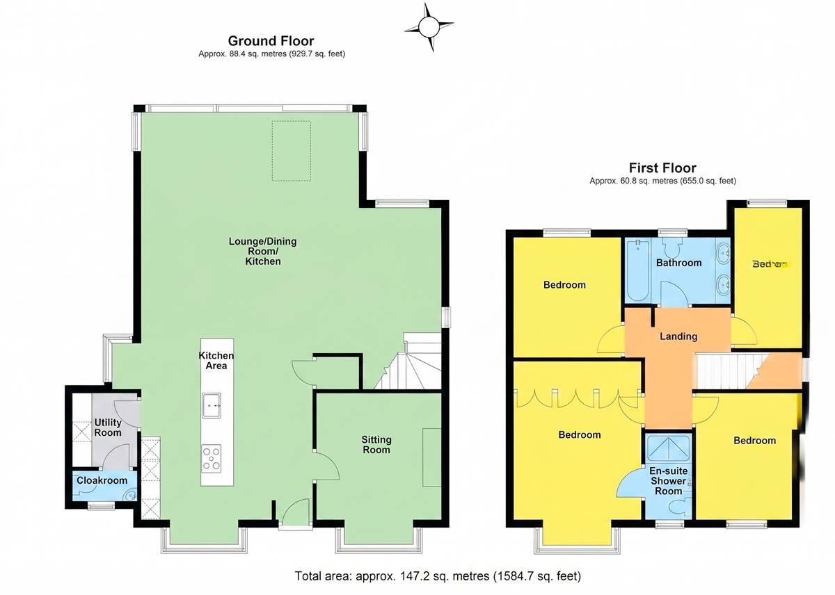 Oakdale, Queens Gardens, Herne Bay floorplan