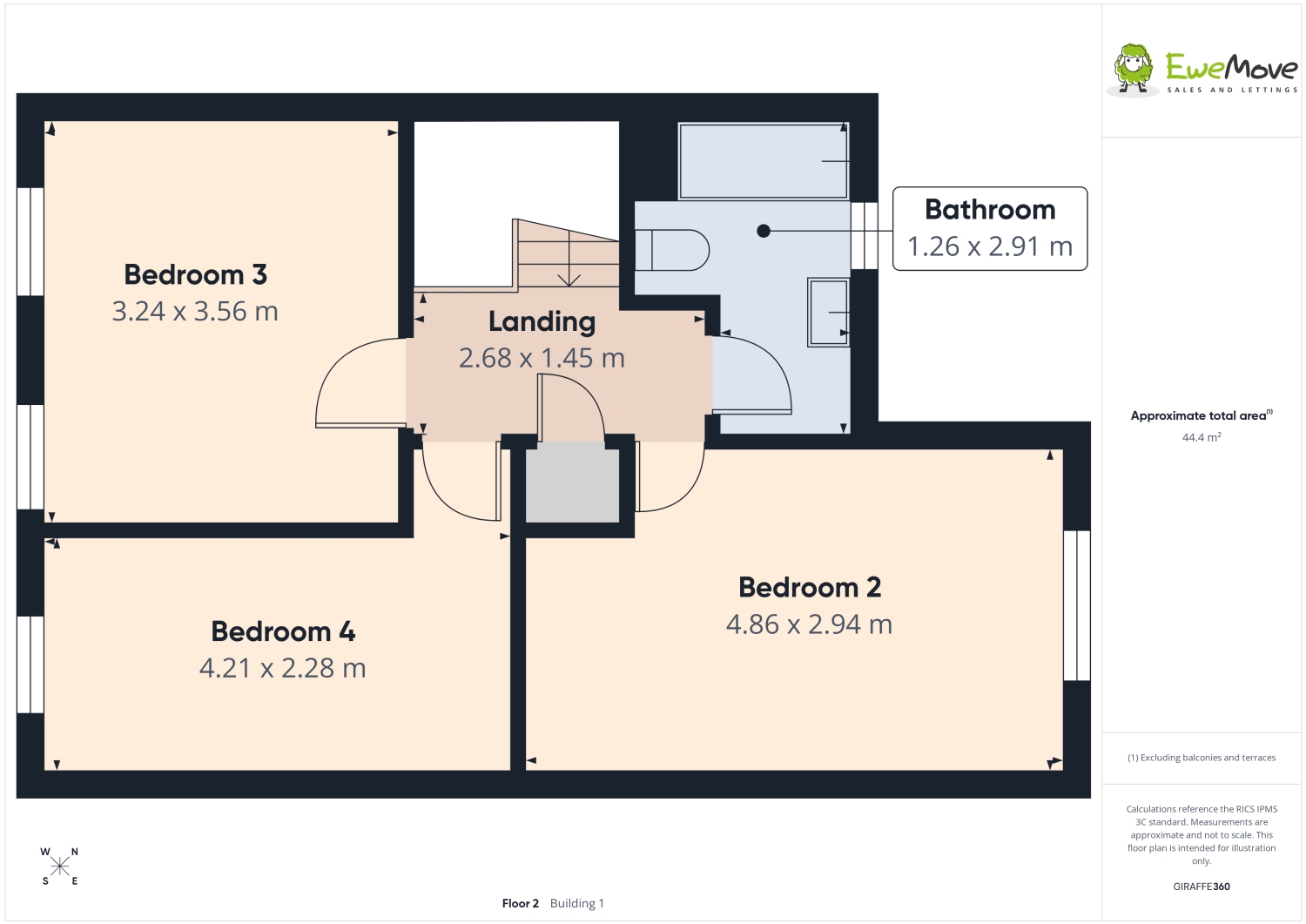 44, Princess Drive, York floorplan