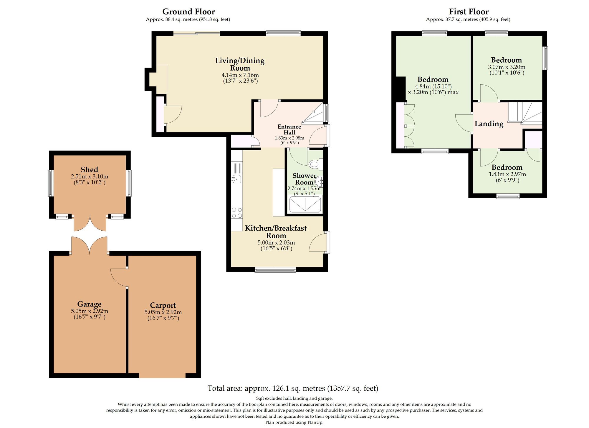 10 Top Road, Norwich floorplan