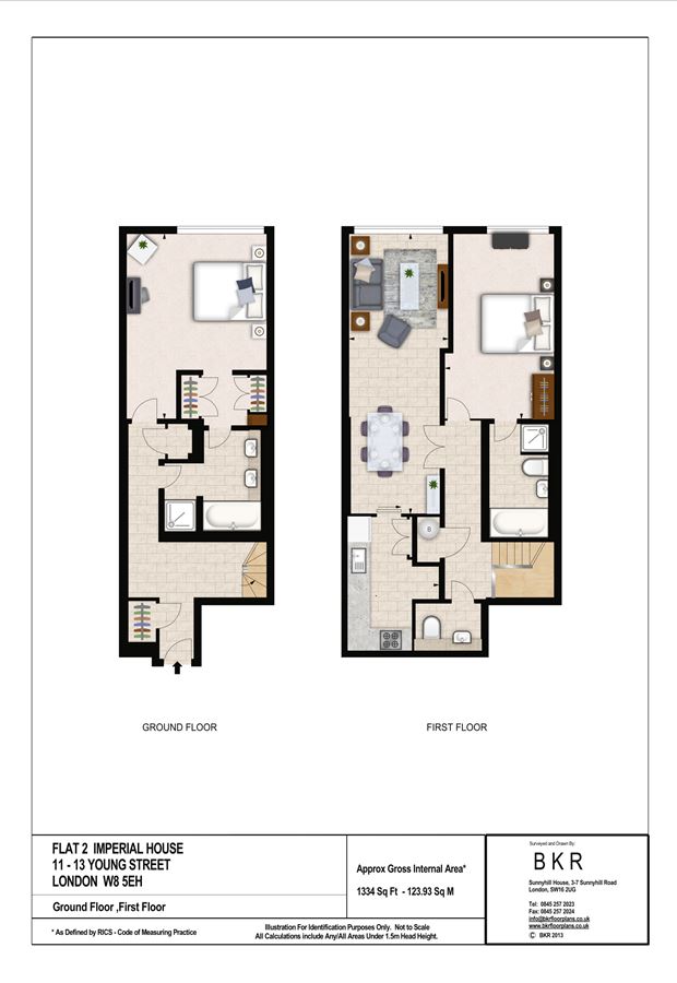 2 Bedrooms Flat to rent in Young Street, London W8