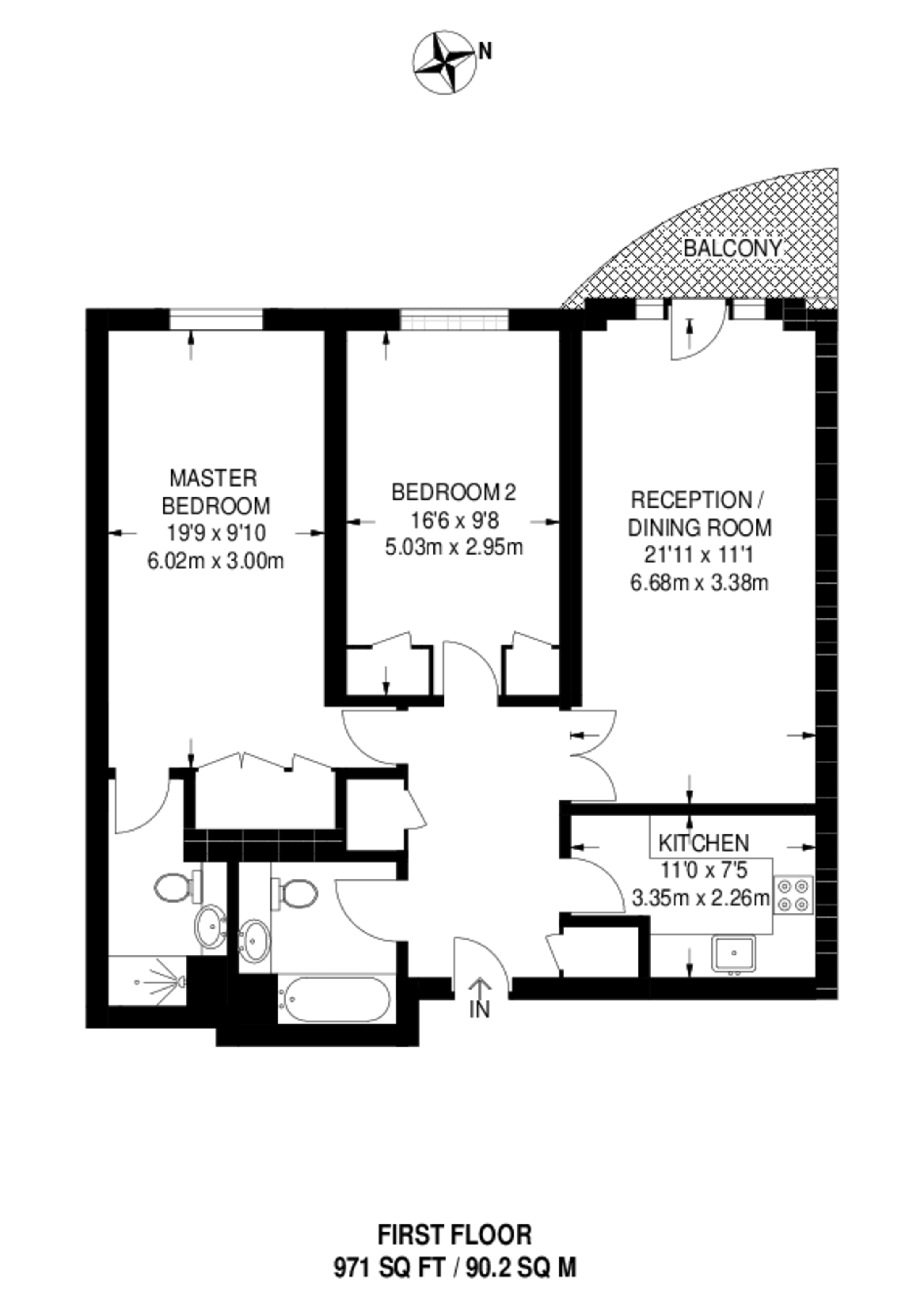 Regency Street, Westminster floorplan