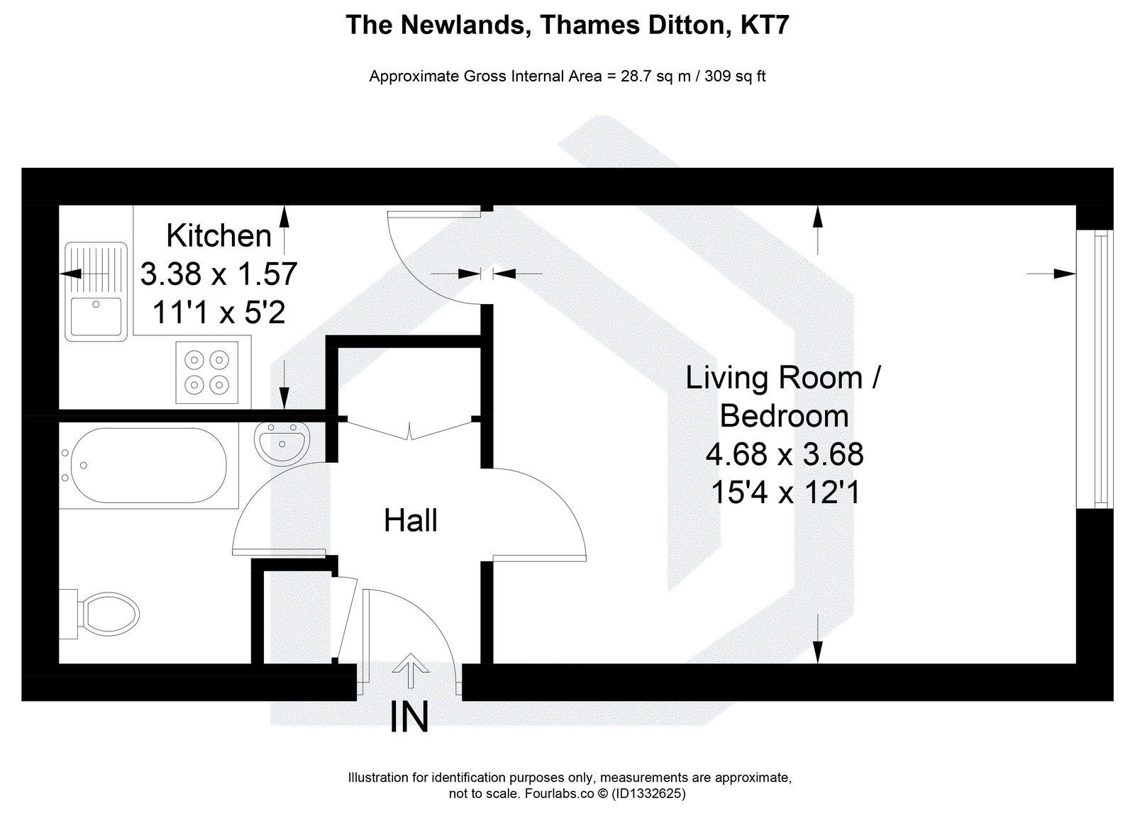 The Newlands,31, Weston Green Road, Thames Ditton floorplan