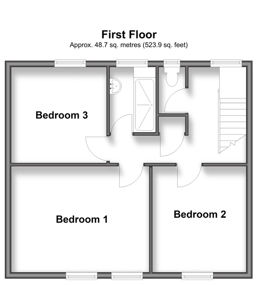 Ewhurst Close West Green, Crawley floorplan