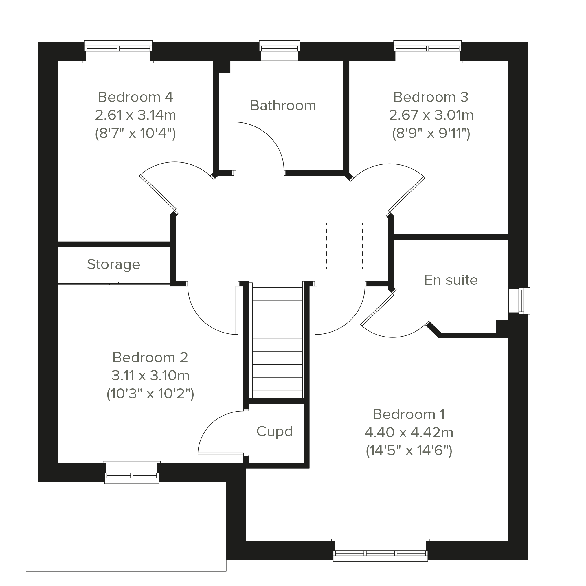 168, Partridge Road, Hadleigh floorplan