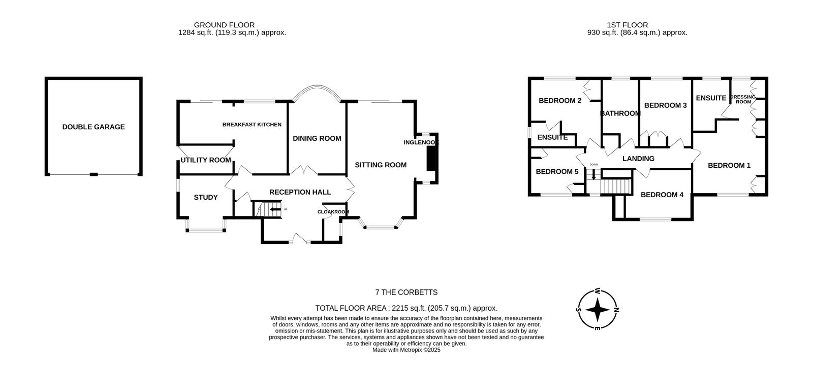 7, The Corbetts, Malvern floorplan