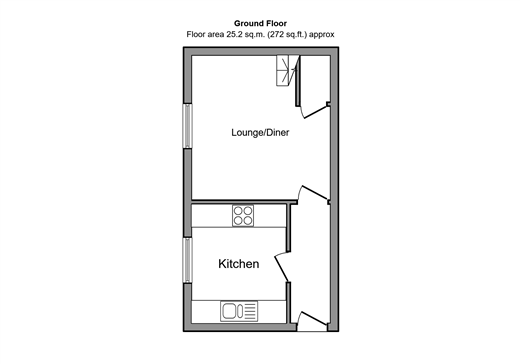 Somers Road, Southsea floorplan