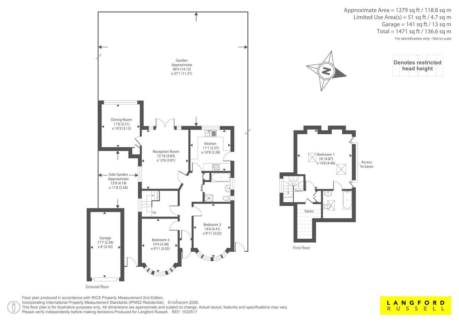 2, Glentrammon Avenue, Orpington floorplan