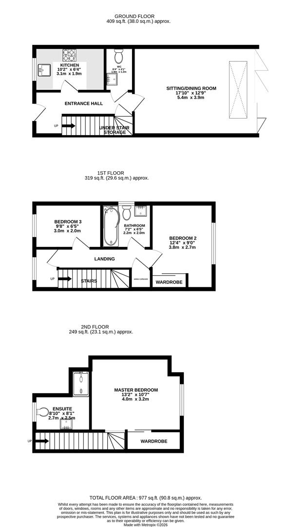 21, South Street, Farnborough floorplan