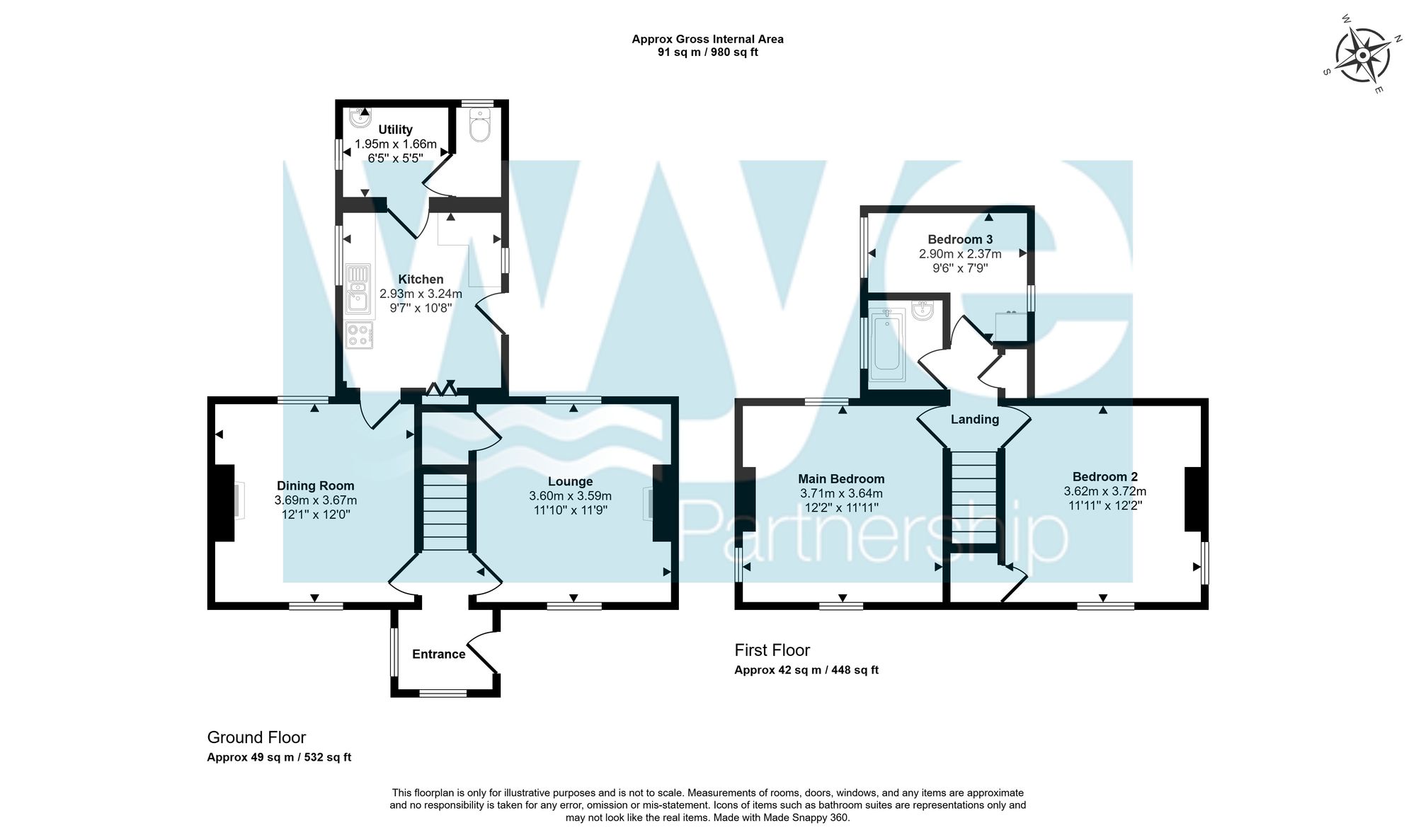 Sandpits Lane, Penn, HP10 floorplan