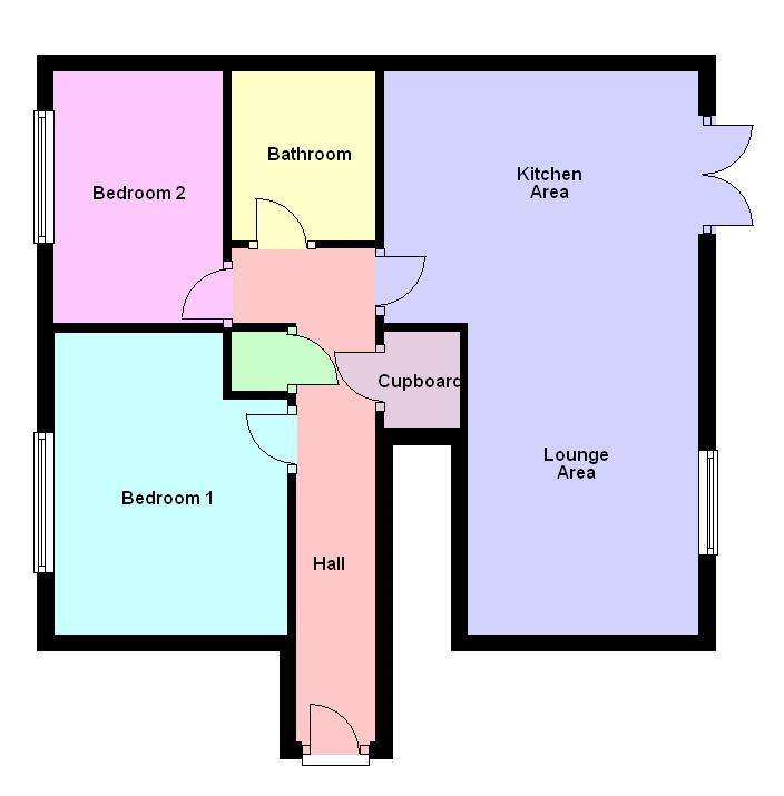 2A, Virginia Way, St. Ives floorplan