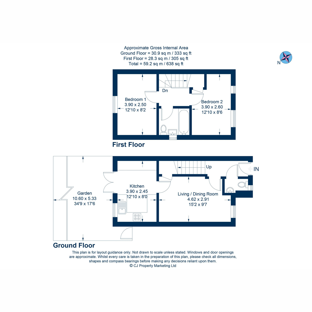 9, Horsa Close, Wantage floorplan