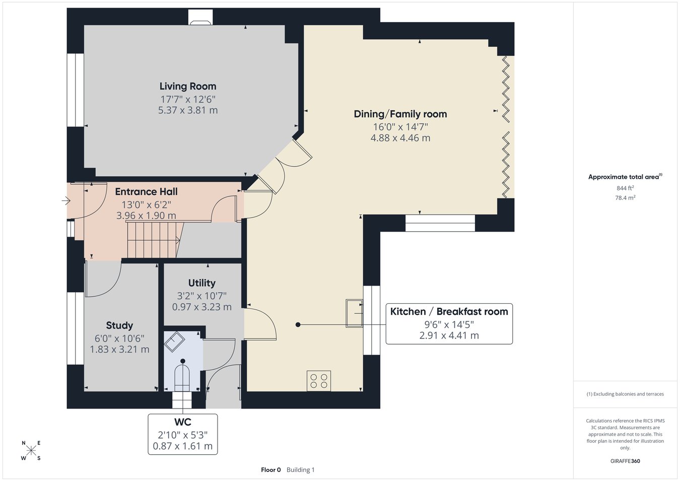2 The Pleasance, Flegg Green, King's Lynn floorplan