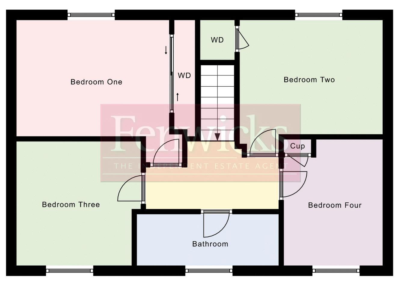 4a, Fort Road, Gosport floorplan