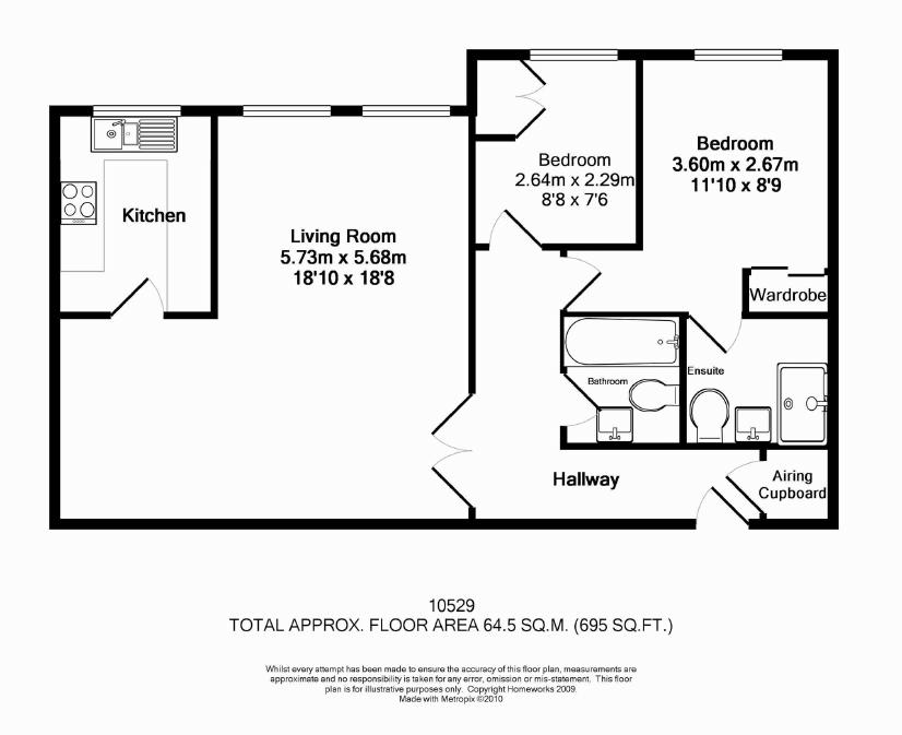 2 Bedrooms Flat to rent in Coopers Gate, Banbury OX16