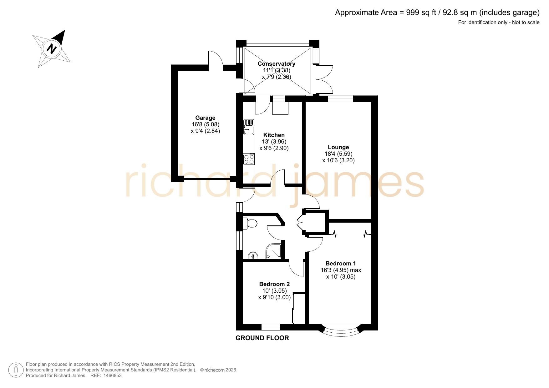 45, Alnwick, Swindon floorplan