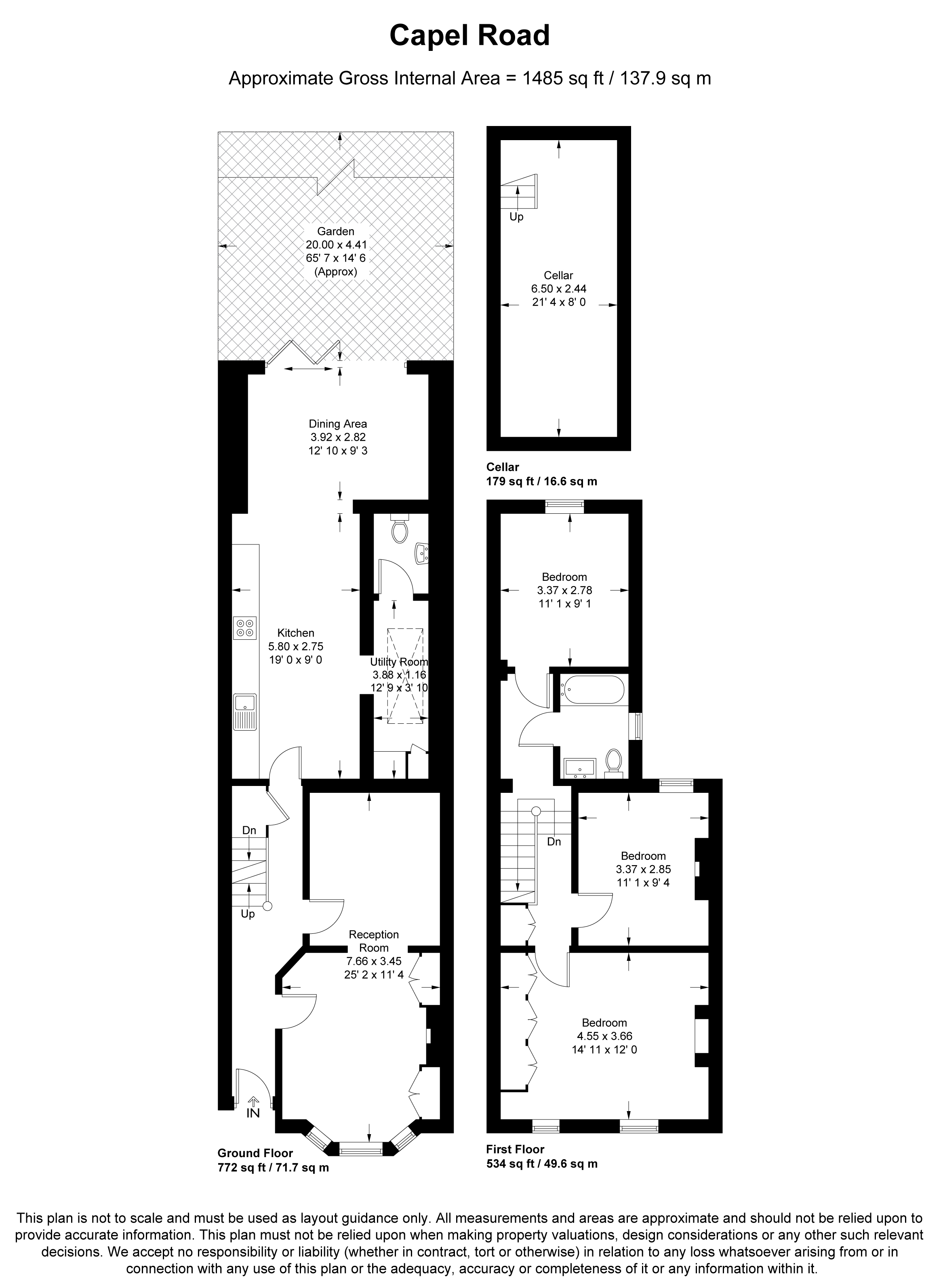 Capel Road, London E7, 3 bedroom terraced house for sale 63398911
