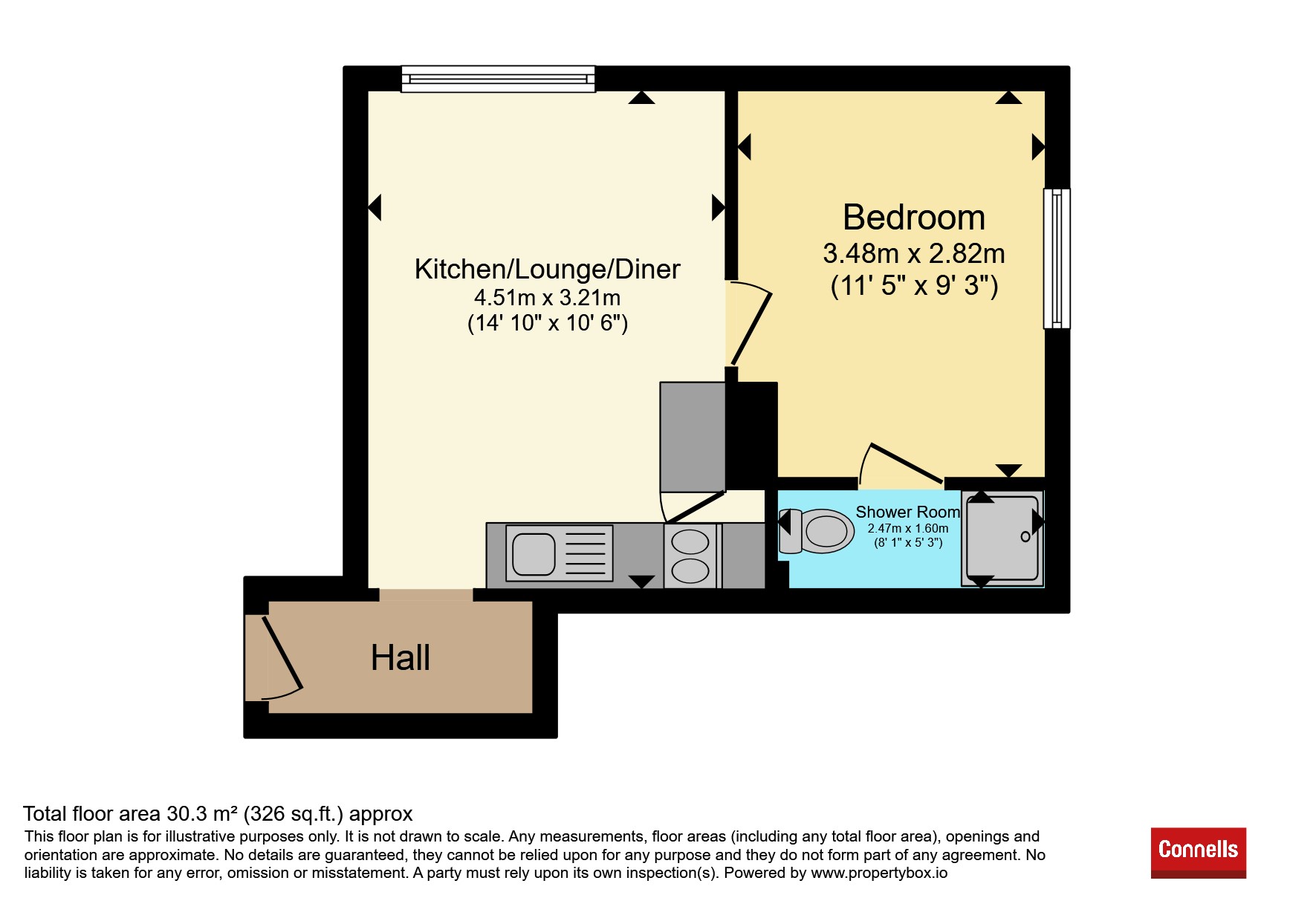 Flat 17, Elwick House, Elwick Road, Ashford floorplan
