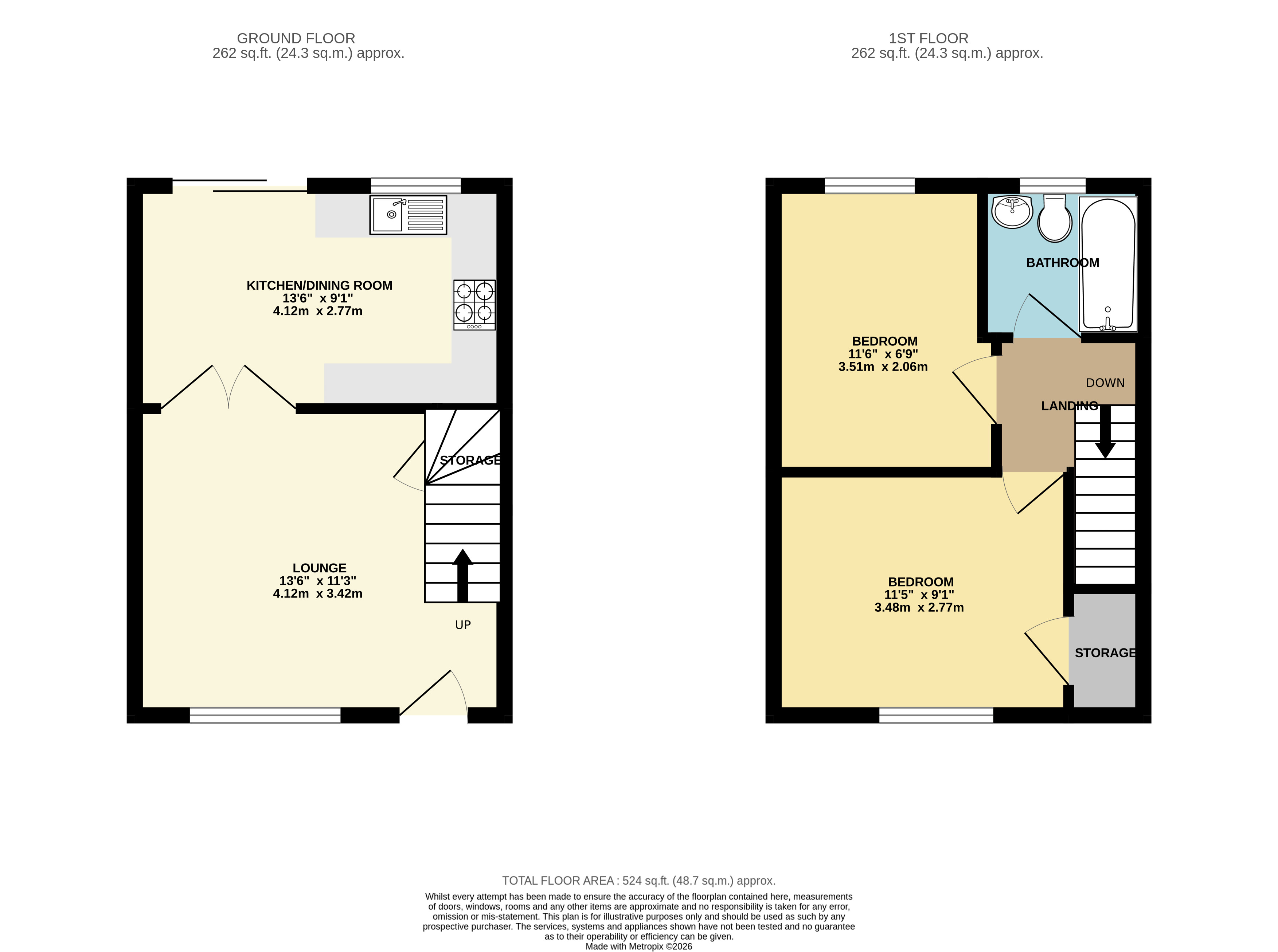 4, Shoreland Close, Westbury floorplan