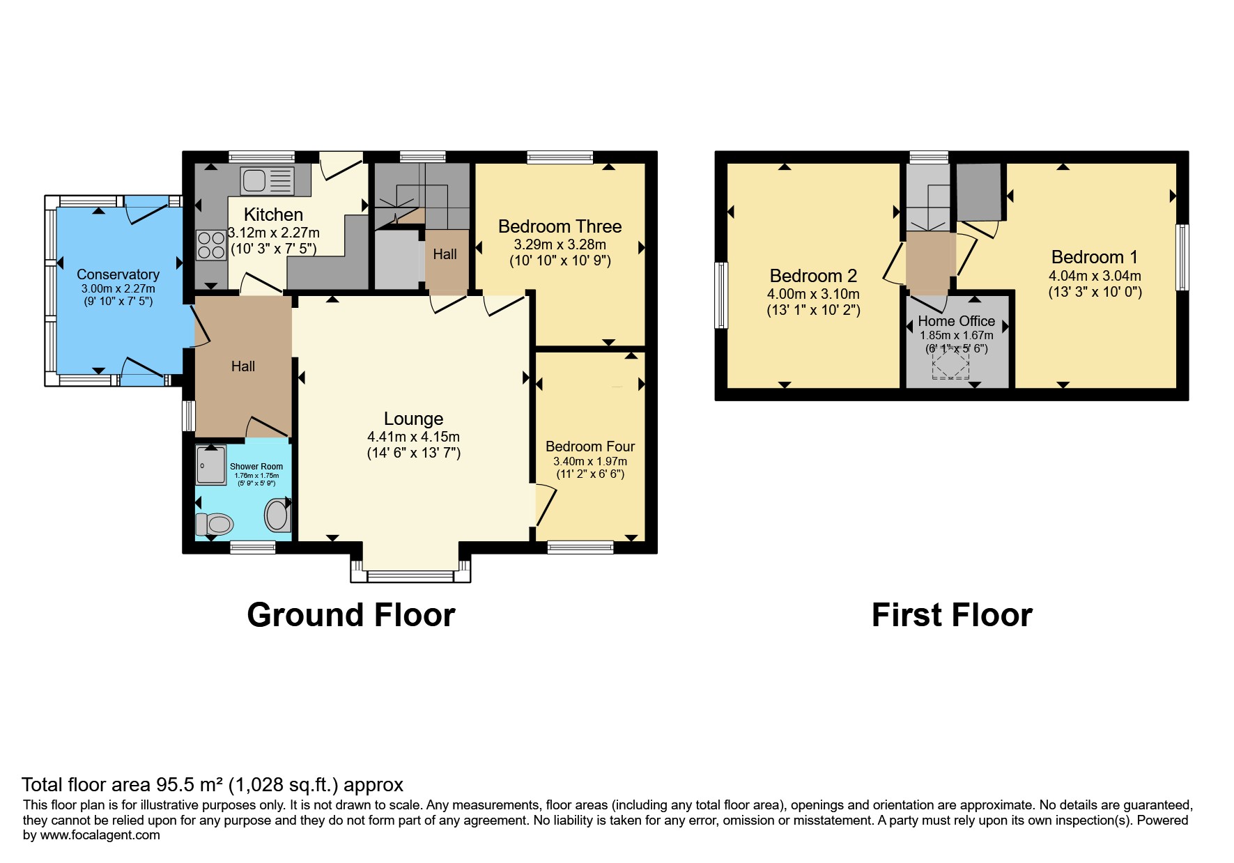 15, Butt Lane, Mansfield floorplan