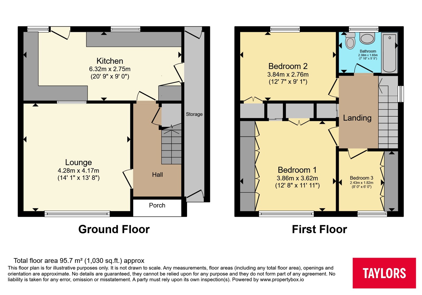 13, Luxton Street, BRISTOL floorplan