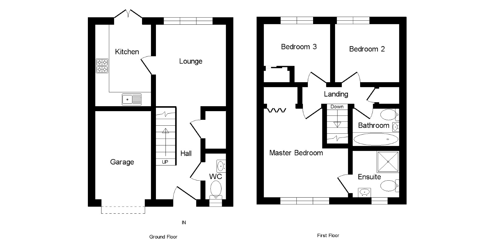 3 Bedrooms Semi-detached house for sale in Gatehead Wynd, Bishopton, Renfrewshire PA7