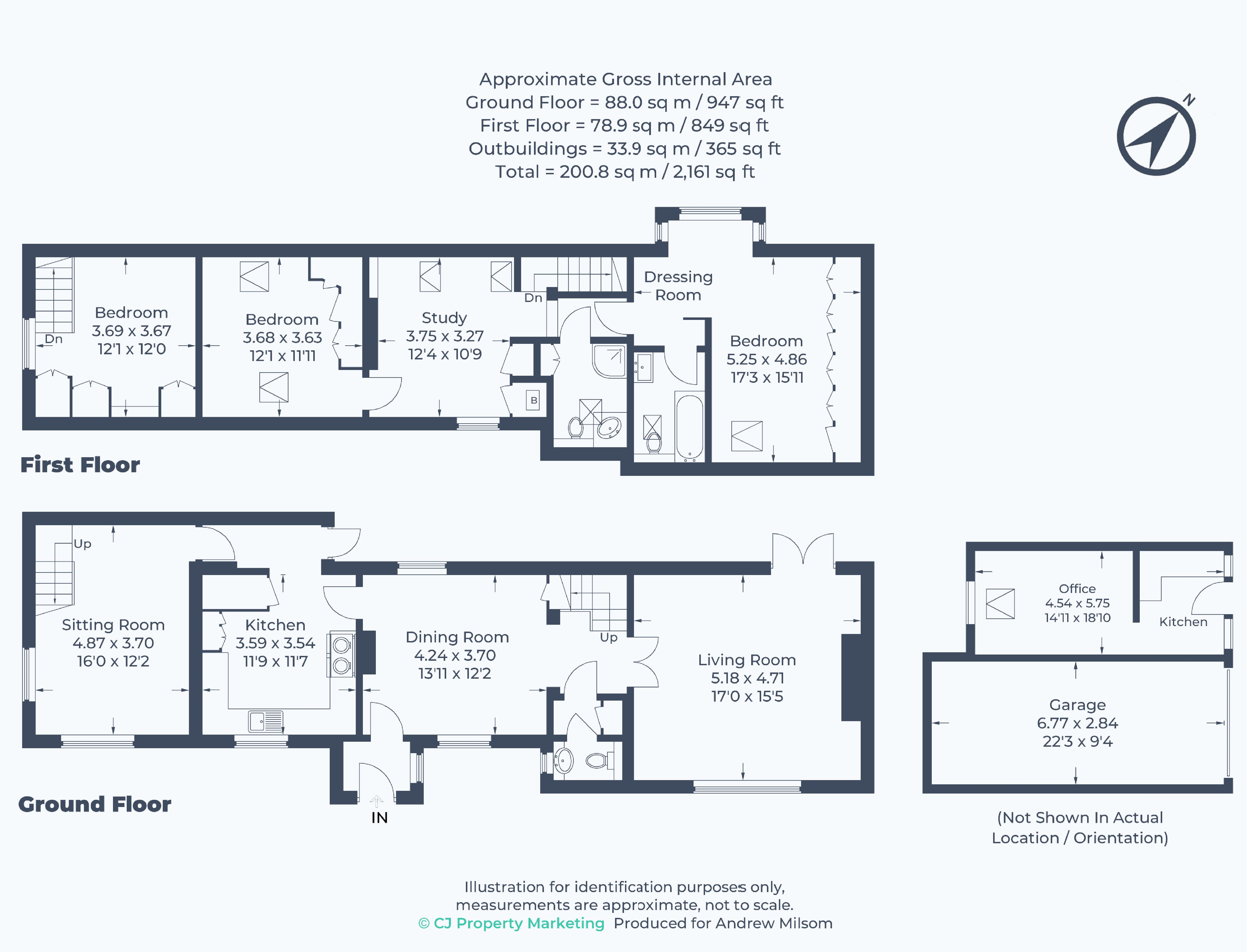 Hill Farm Cottage, Hill Farm Road, Marlow floorplan
